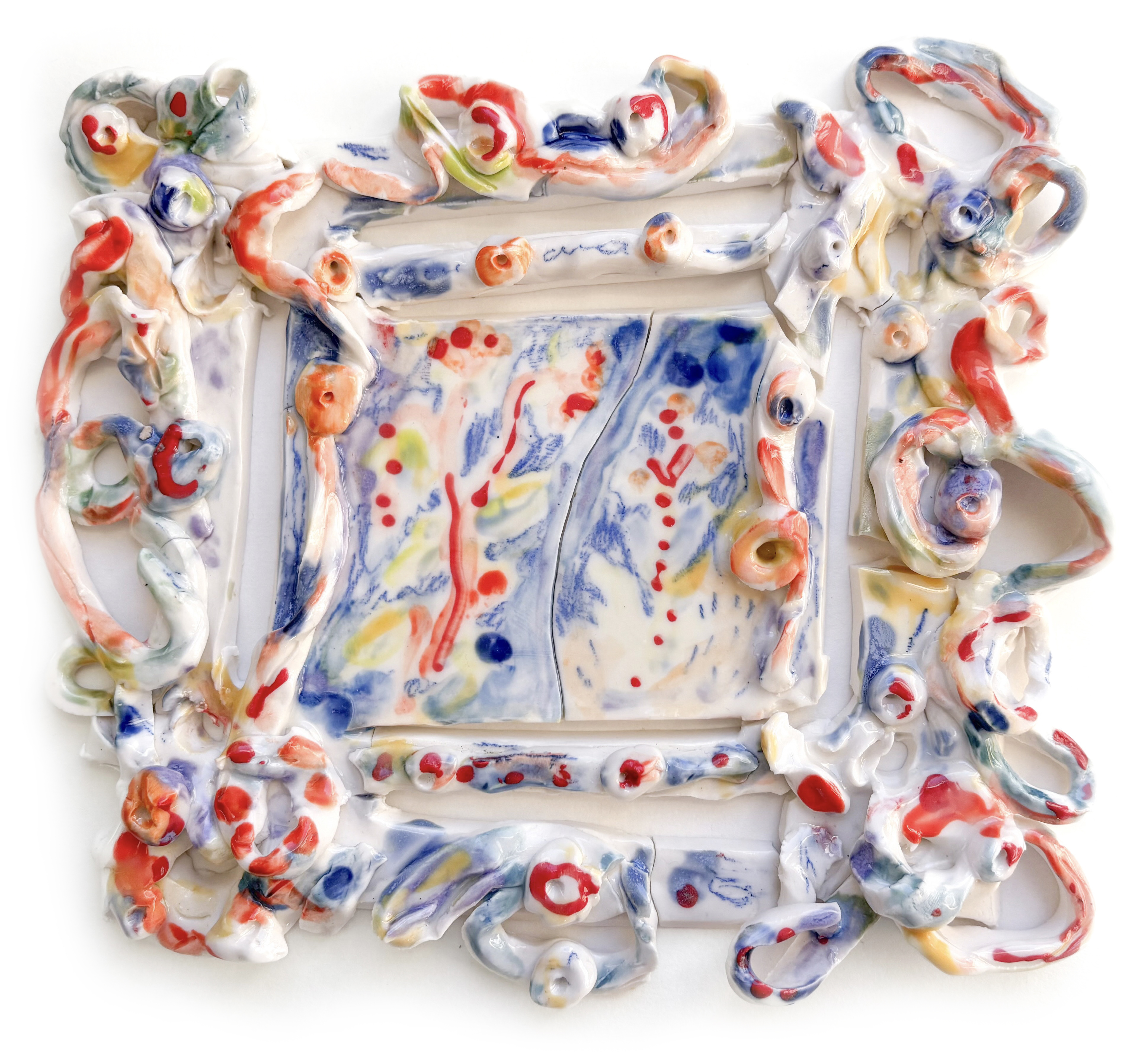 &bdquo;Broken", glazed porcelain, 2026