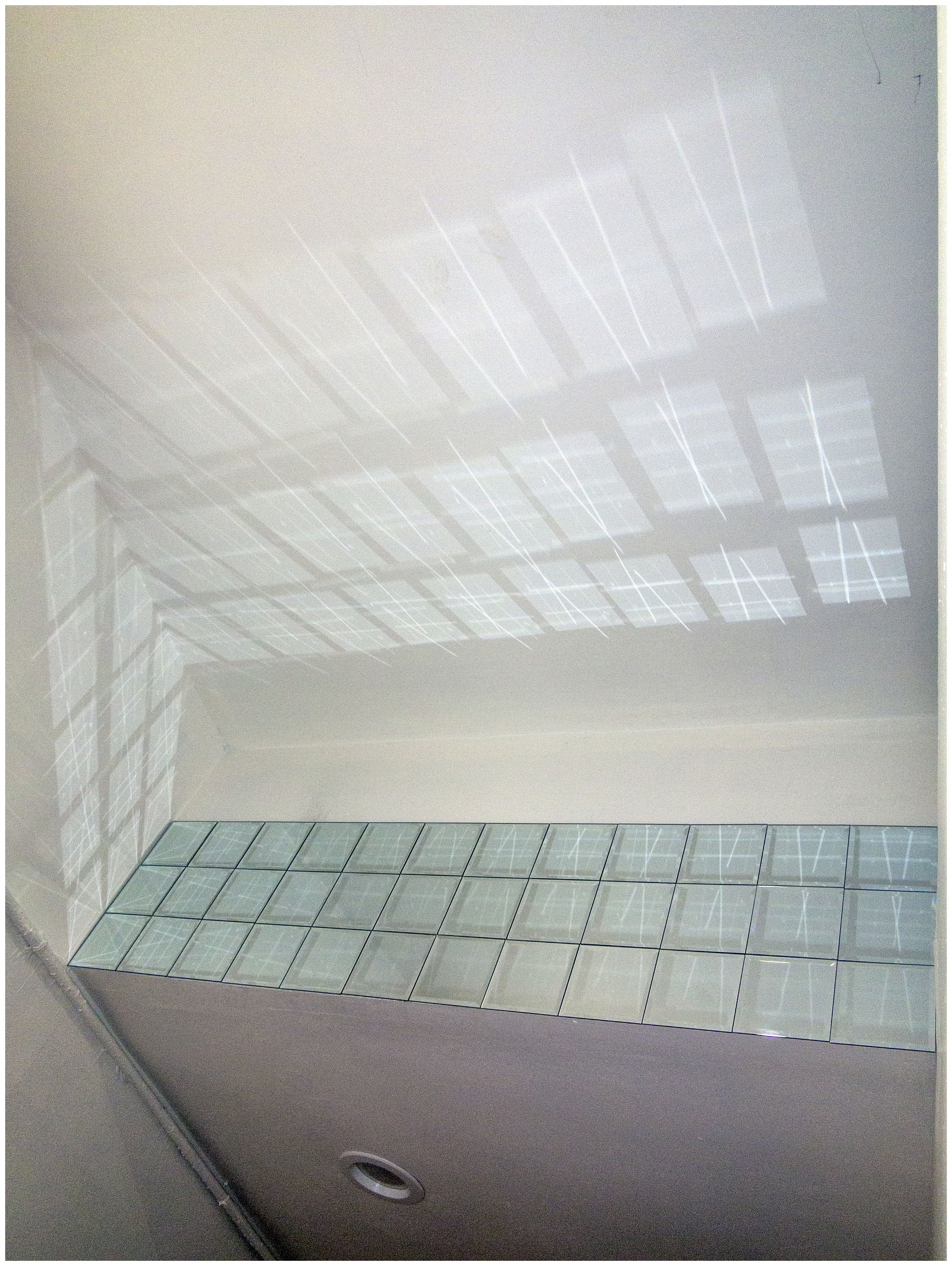 Mirror Candle Plate, 2017One case of mirror candle plates60 x 15 x .125 in.152.4 x 38.1 x .38 cm