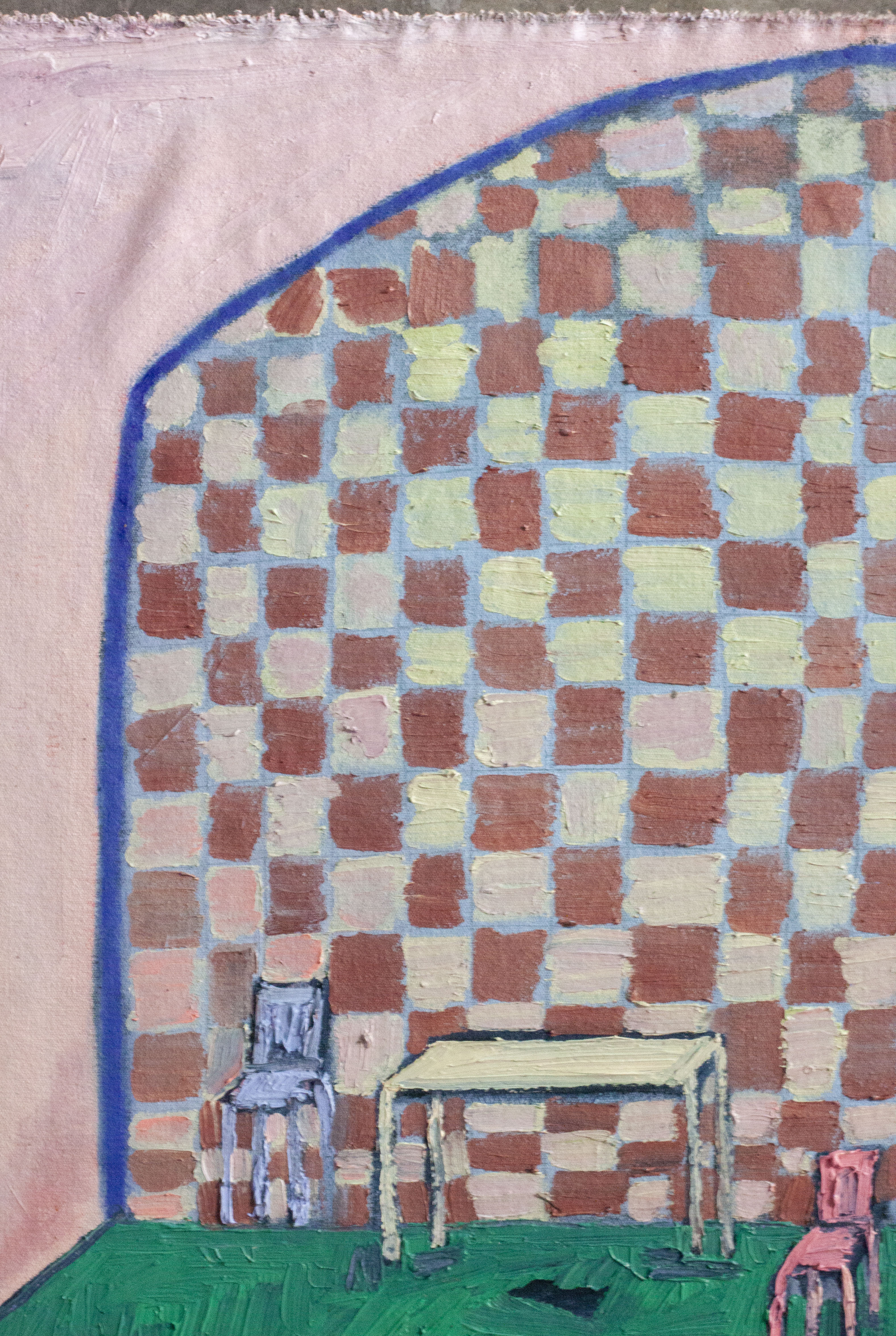 Anico Mostert, Jessie, 2022, oil on canvas, 16 1/10 x 20 1/2 in  / 41 x 52 cm © Anico Mostert