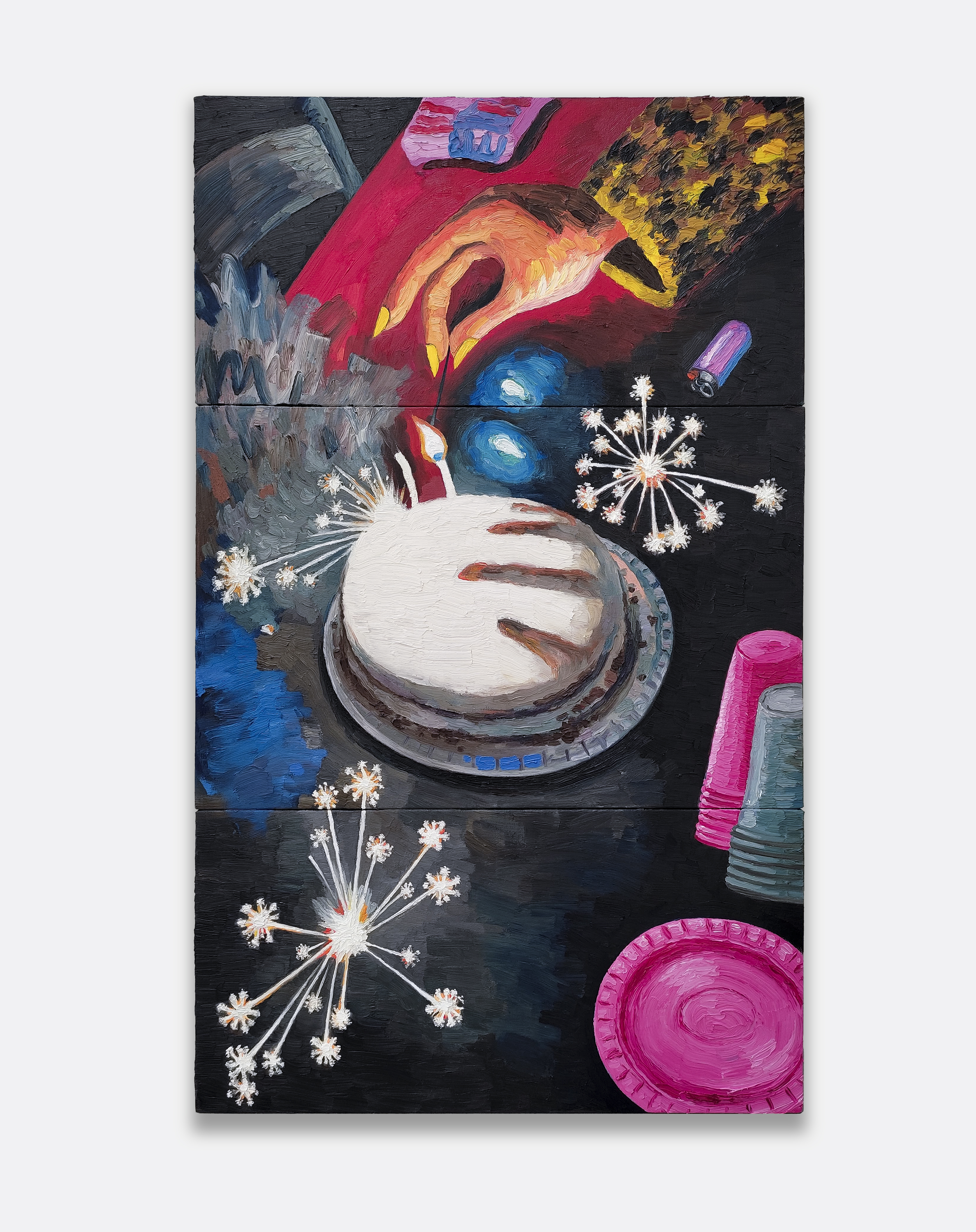 Anivers&aacute;rio, 2023&oacute;leo sobre tela100 x 60 cm