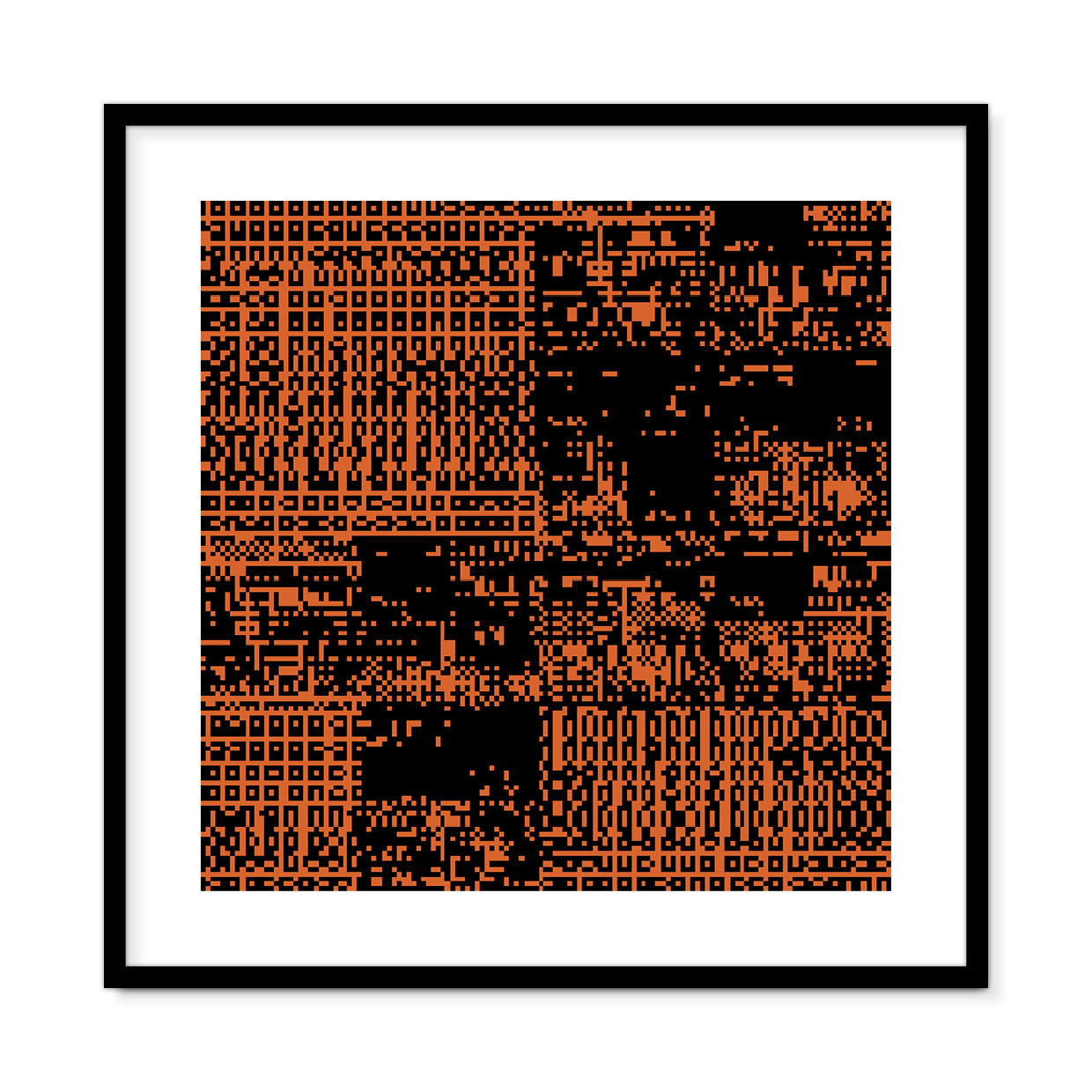 "Unreadable Patterns / 2"   Giclée fine art print on Hahnemühle Watercolour paper / Variable dimensions / Edition of 6