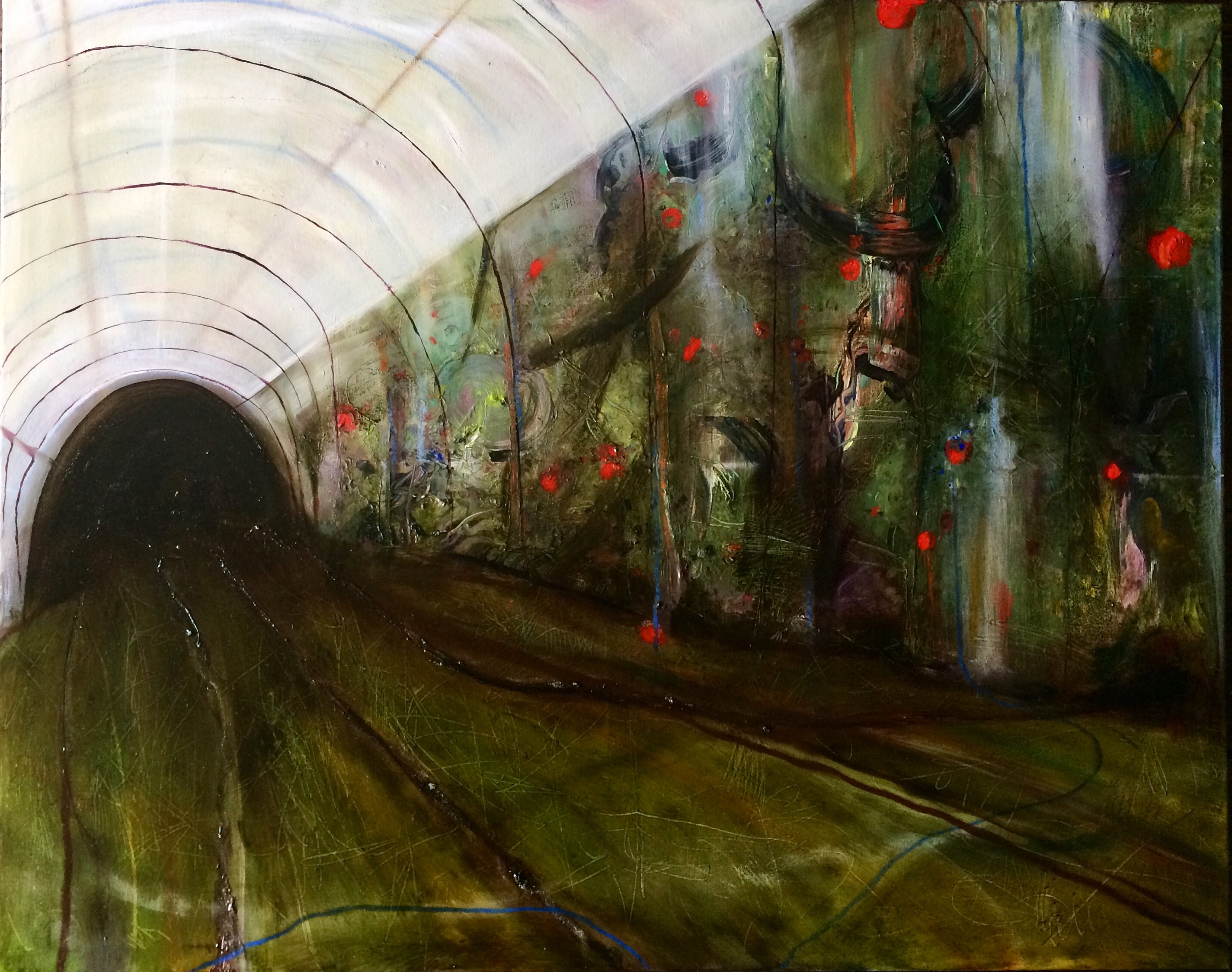 The Last Tomatoes | oil on canvas | 80x100cm | 2019