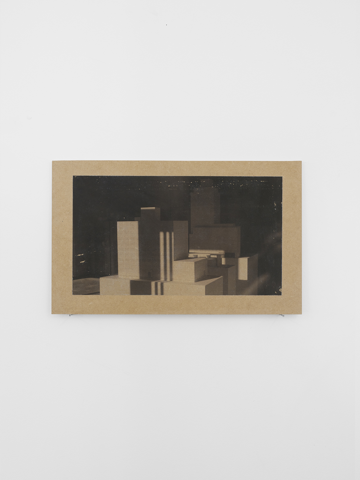 Traveling Salesman, 2018-2019 33 x 20.5 cm / 13 x 8 in.Image Transfer on MDF