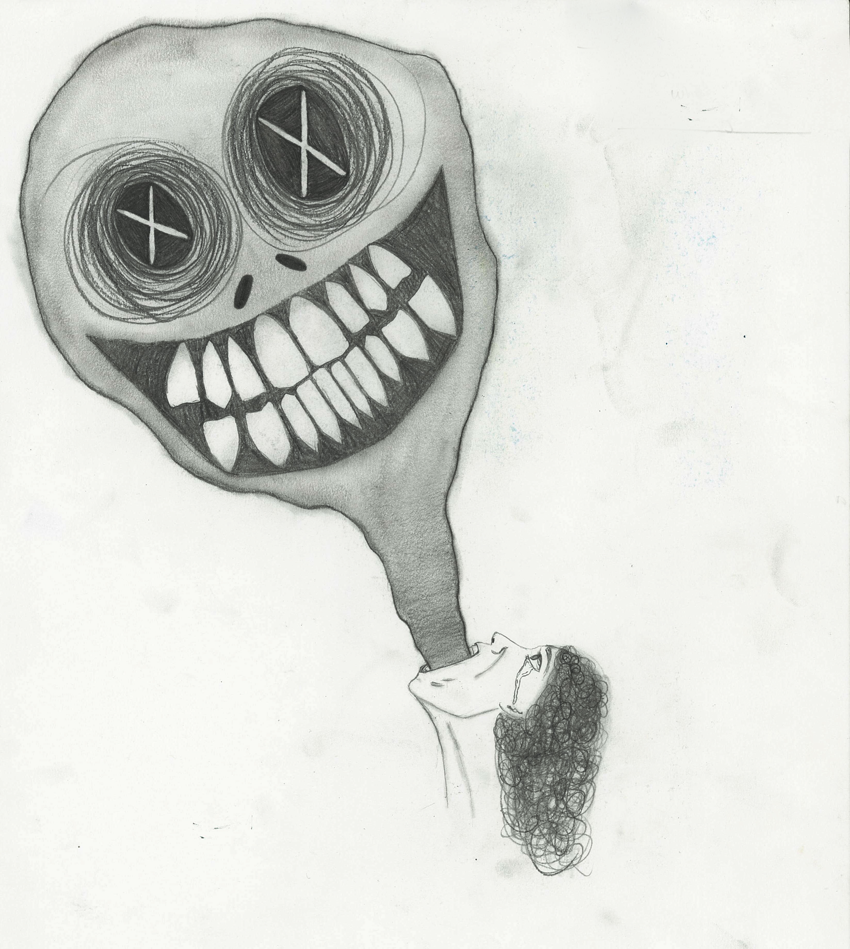 Frank // 2020, made with pencil