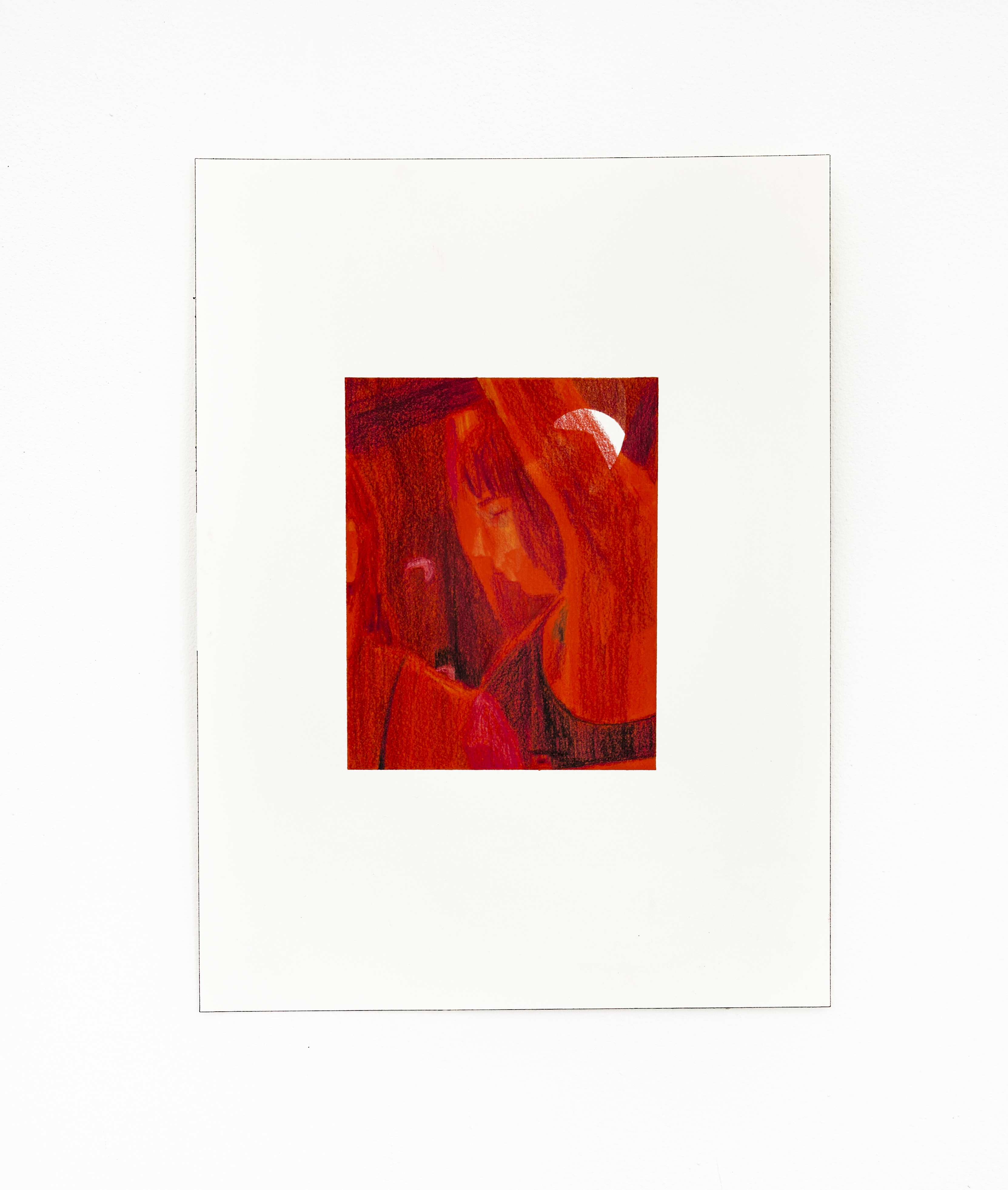 Pano. 2024. Gouache and colored pencil on paper. 12x9 in.