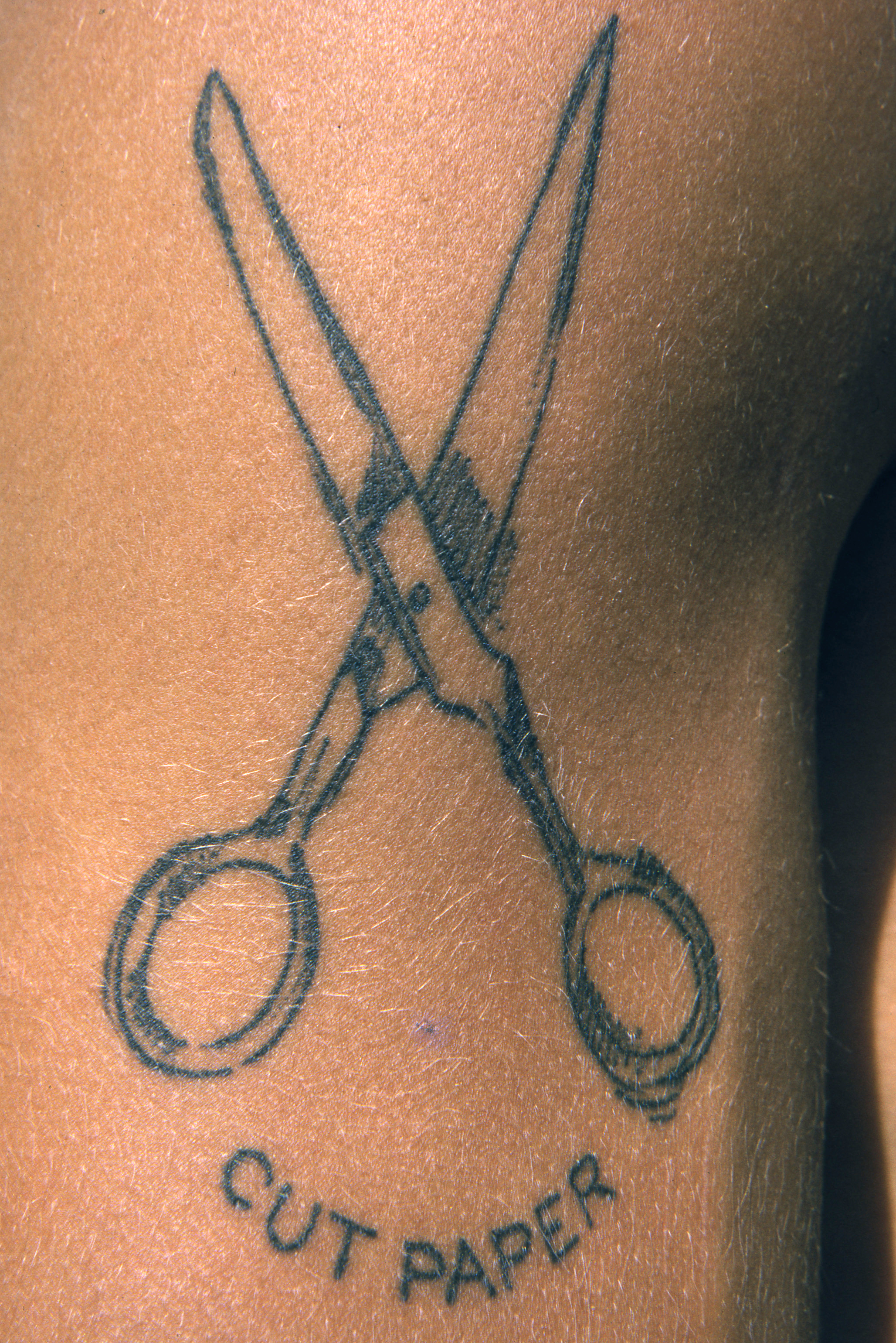 Scissors tattoo by Tattooer Nadi | Post 15846