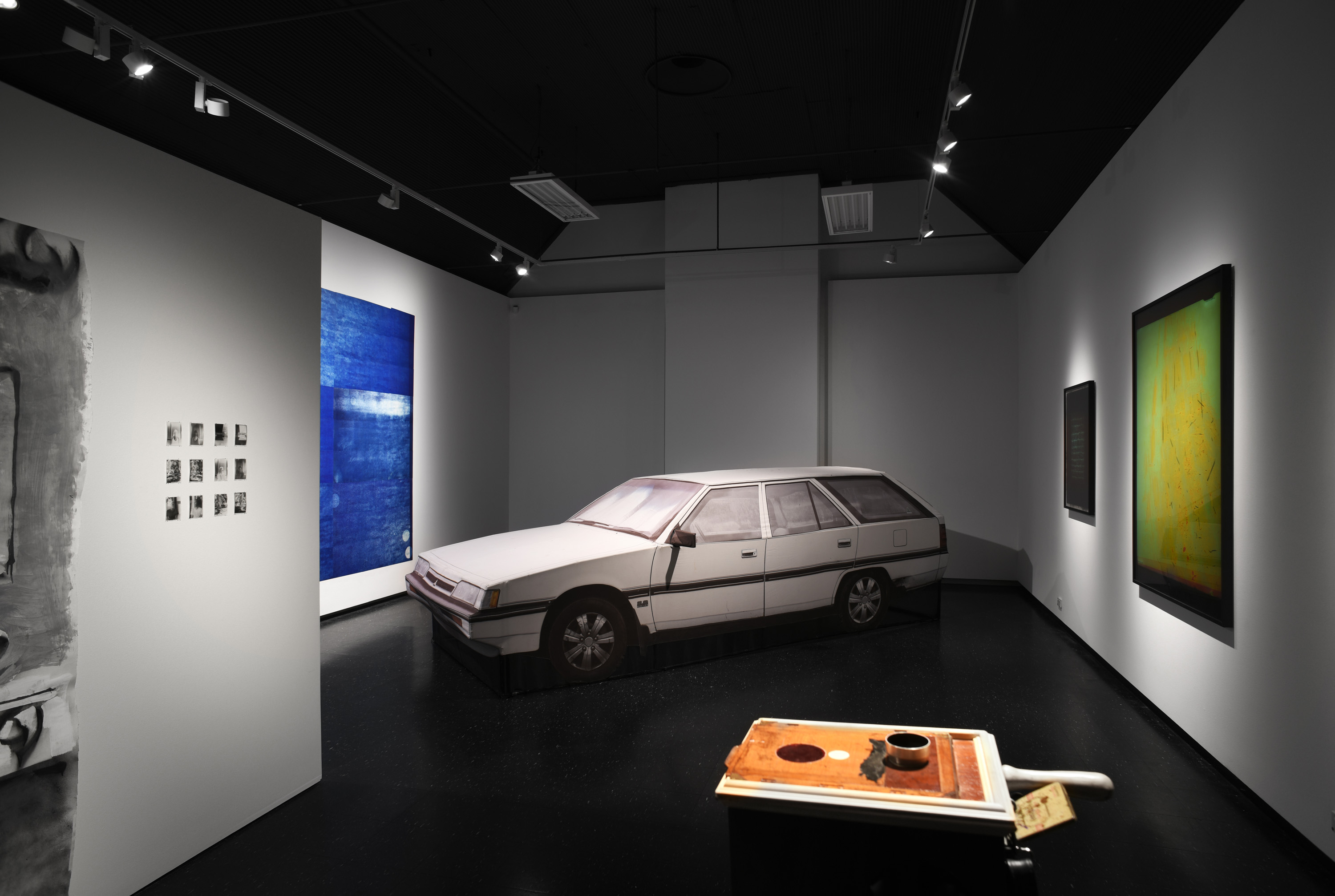 Shadows on the hill (The Camera Obscura), 2018, Installed at Adelaide Central Gallery
