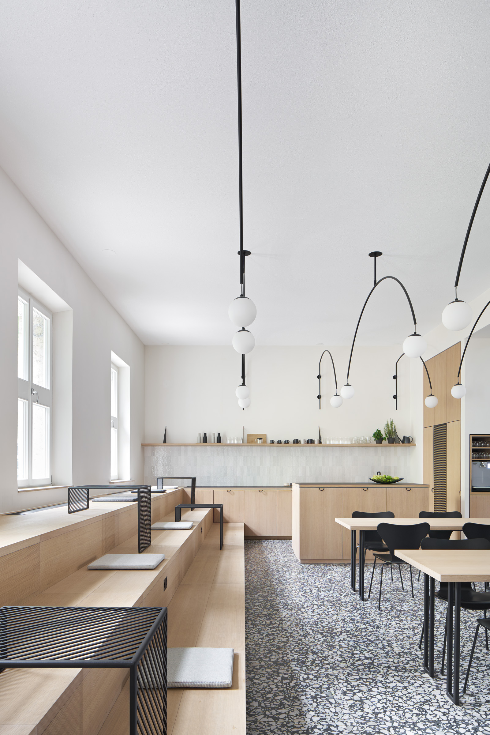 Volkswohnung Caféteria. Kunde: VON M / Volkwohnung.