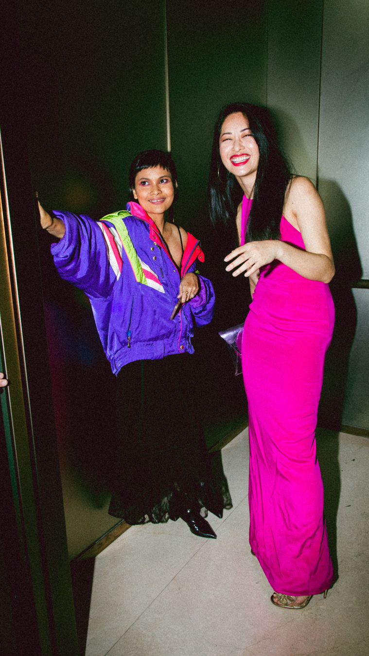 Min Luna & Sarah Lian at KLFW after party