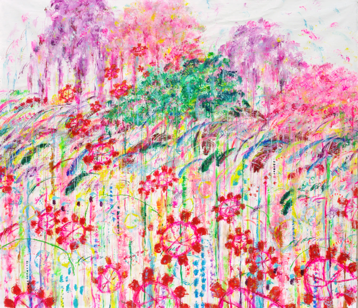 Acrylic on Canvas, 270×300cm