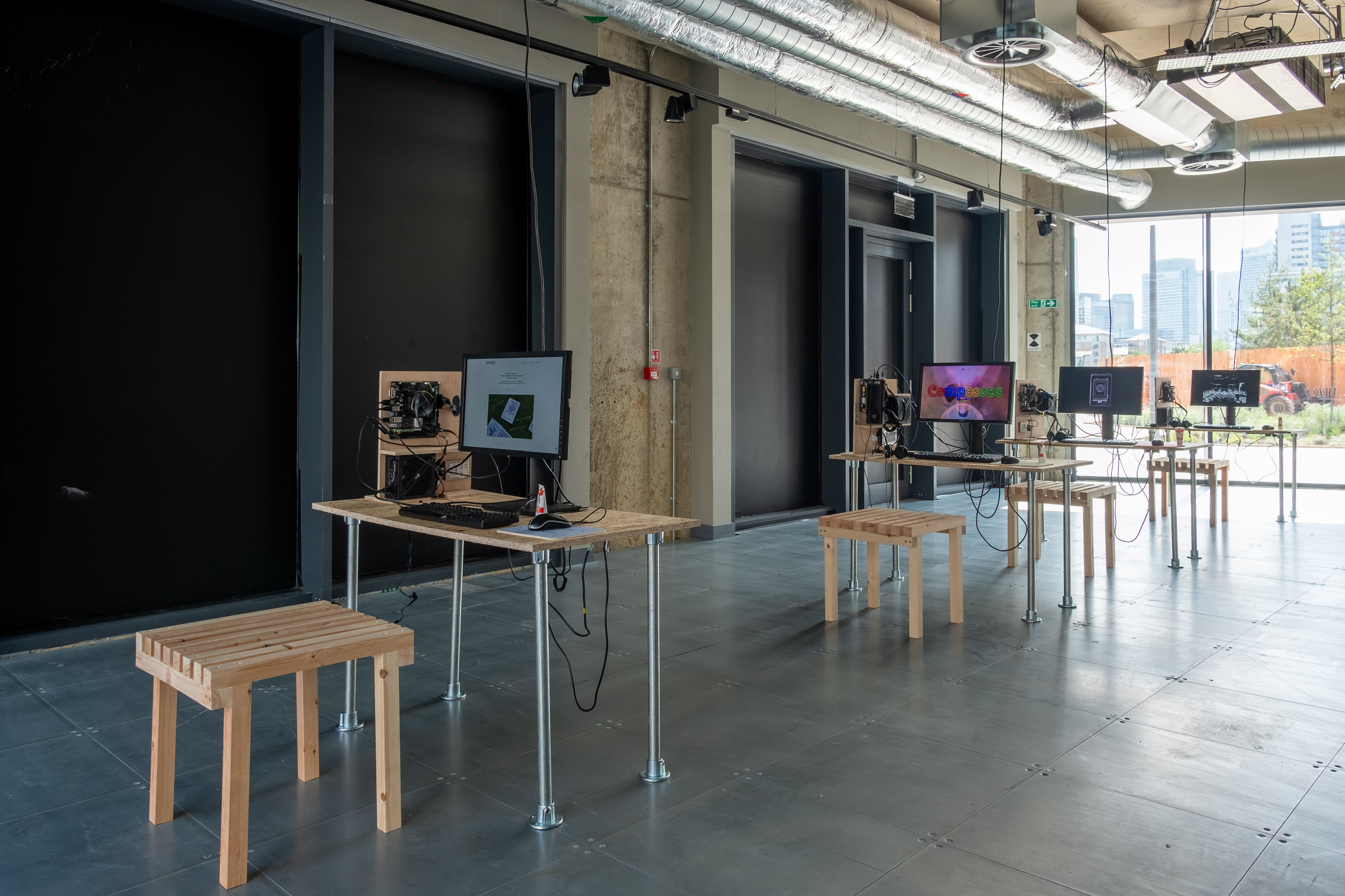 Kate Frances Lingard, tender spots in hard code…   fraught with potential, fragile with indecision, Arebyte Gallery, 2021