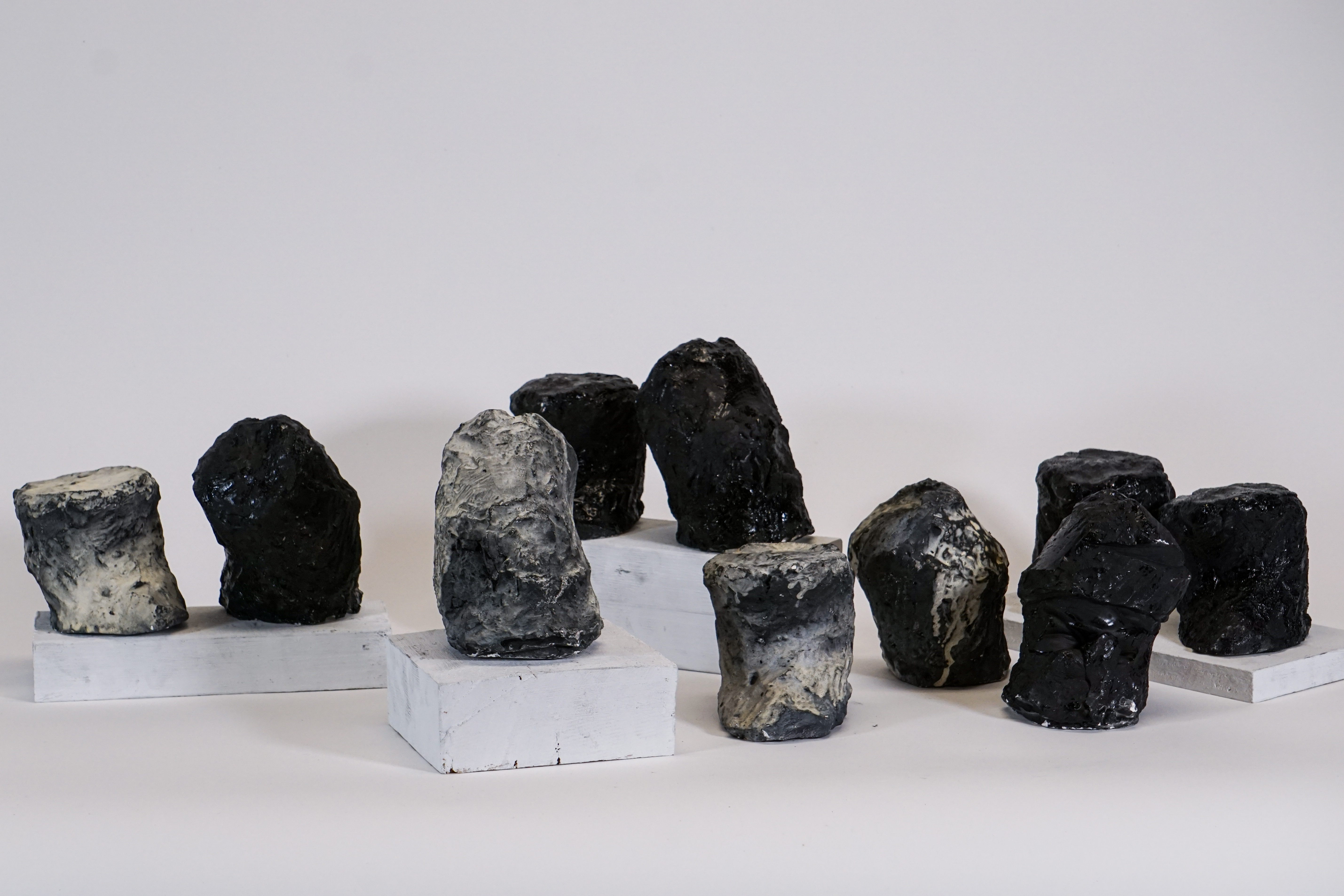 10 Torsos After Allan McCollum, 2019