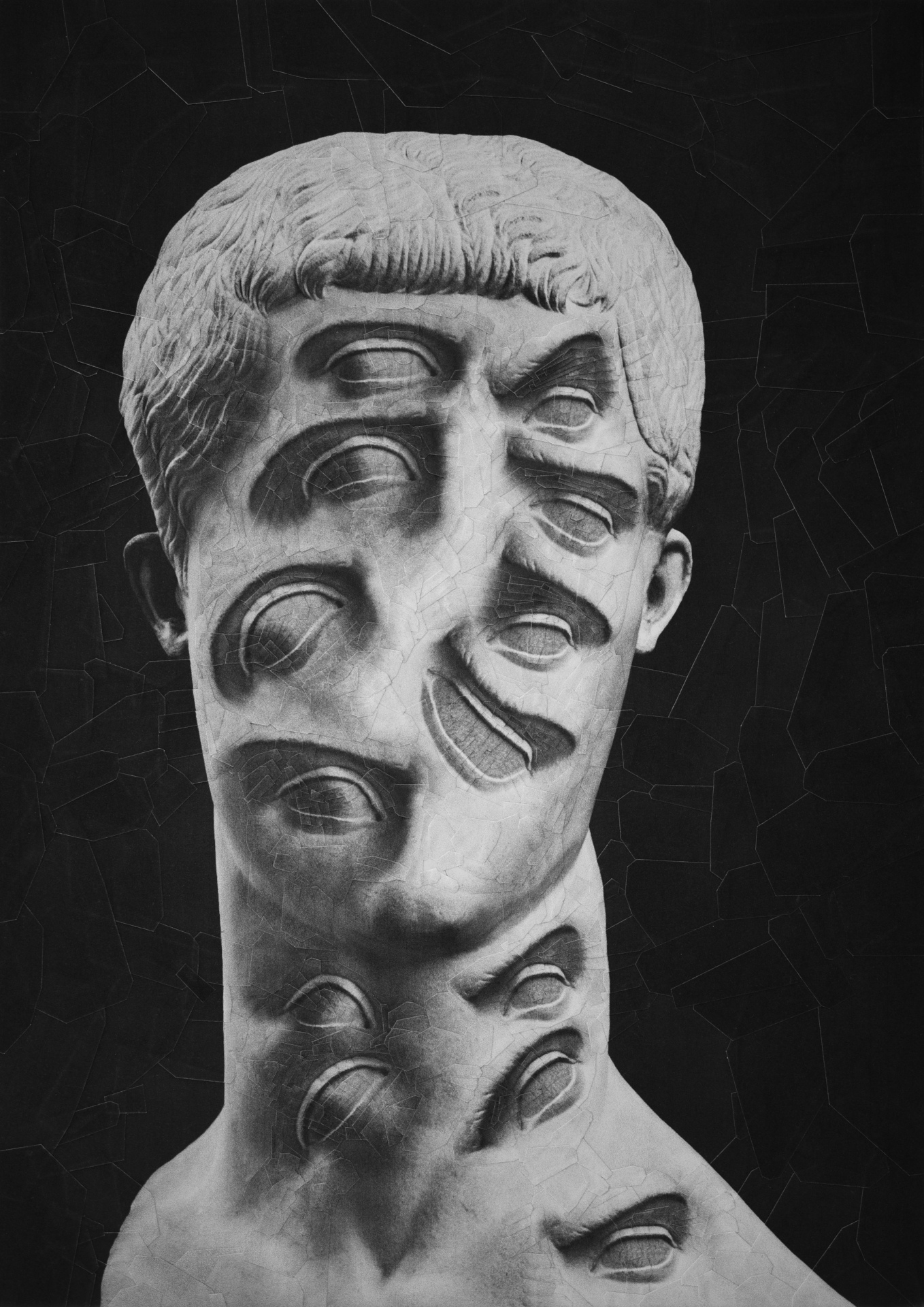 Tiberius, 2021, 8.2 x 11.6 inches