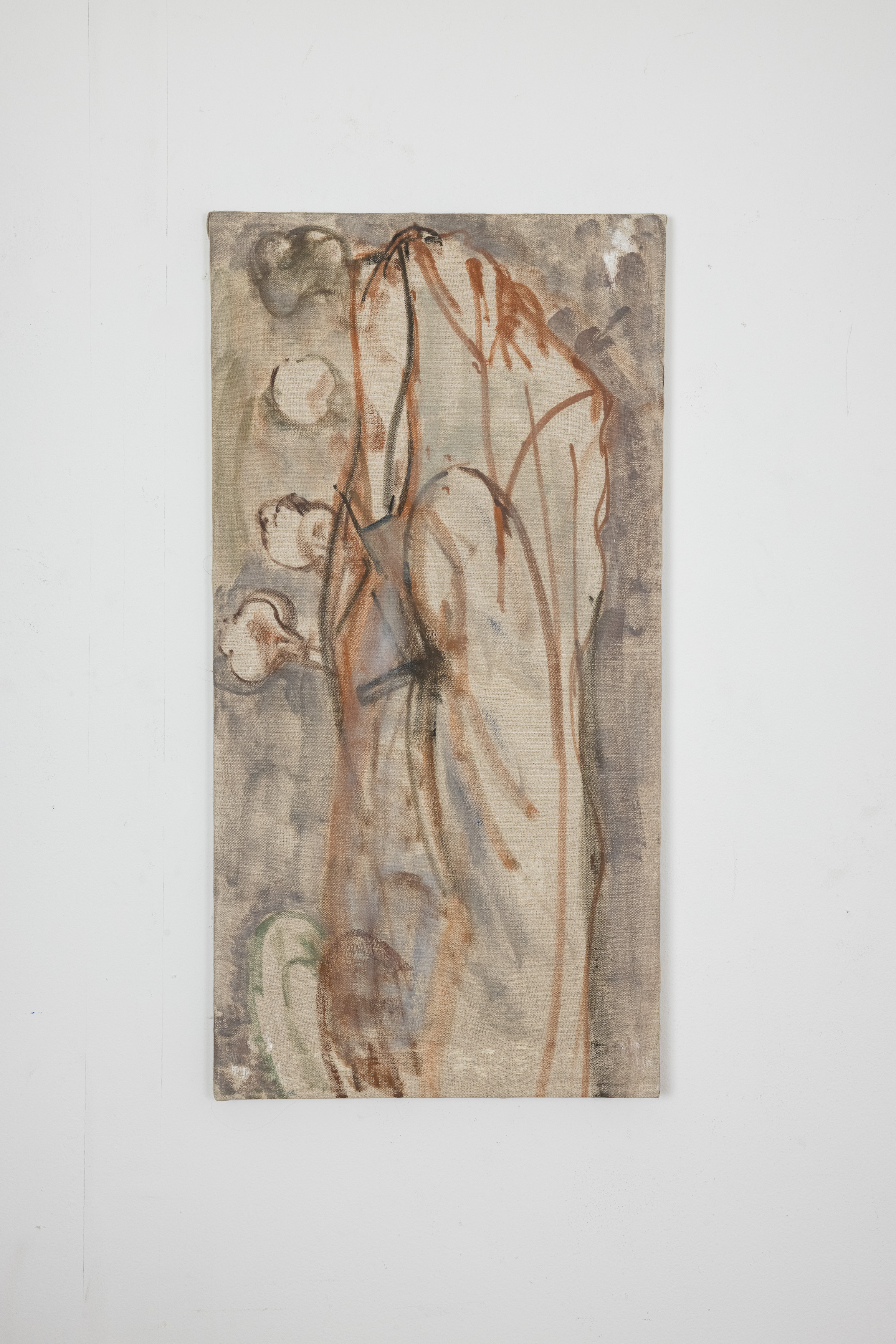 Untitled, 2021, Oil on Linen, 19" x 10" 