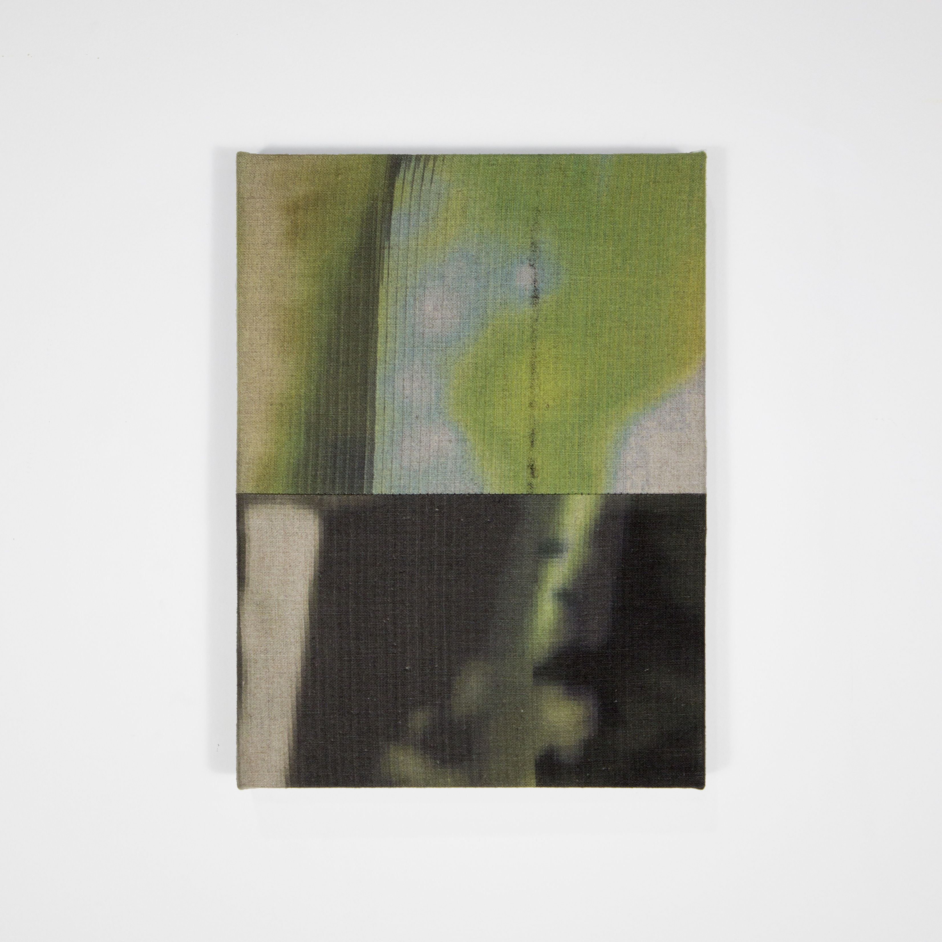 Long Range Video Transmission (2023) Ink on Stitched Linen 8x11in