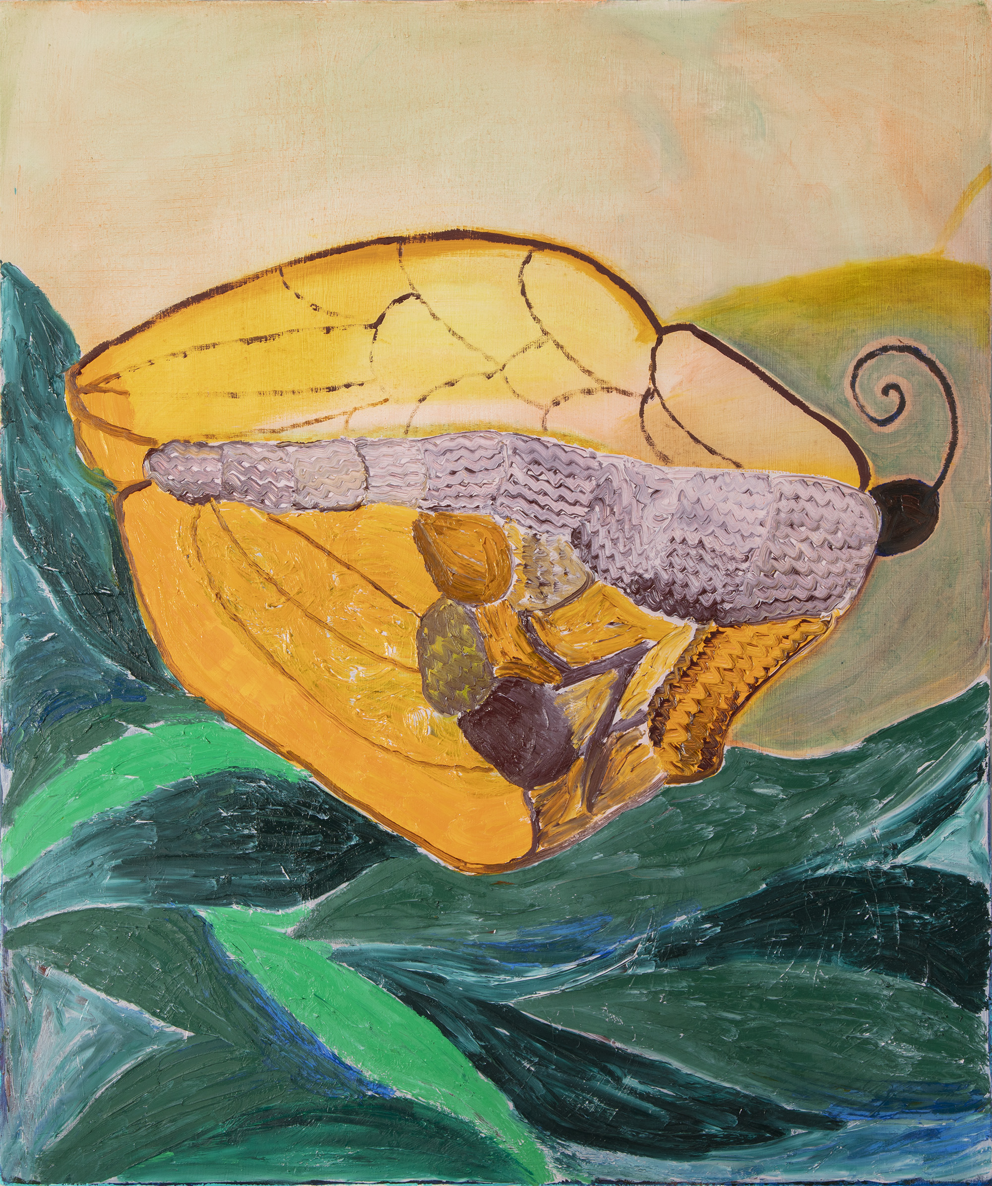 Perhonen, 2021, oil on canvas ~ 85x70cm