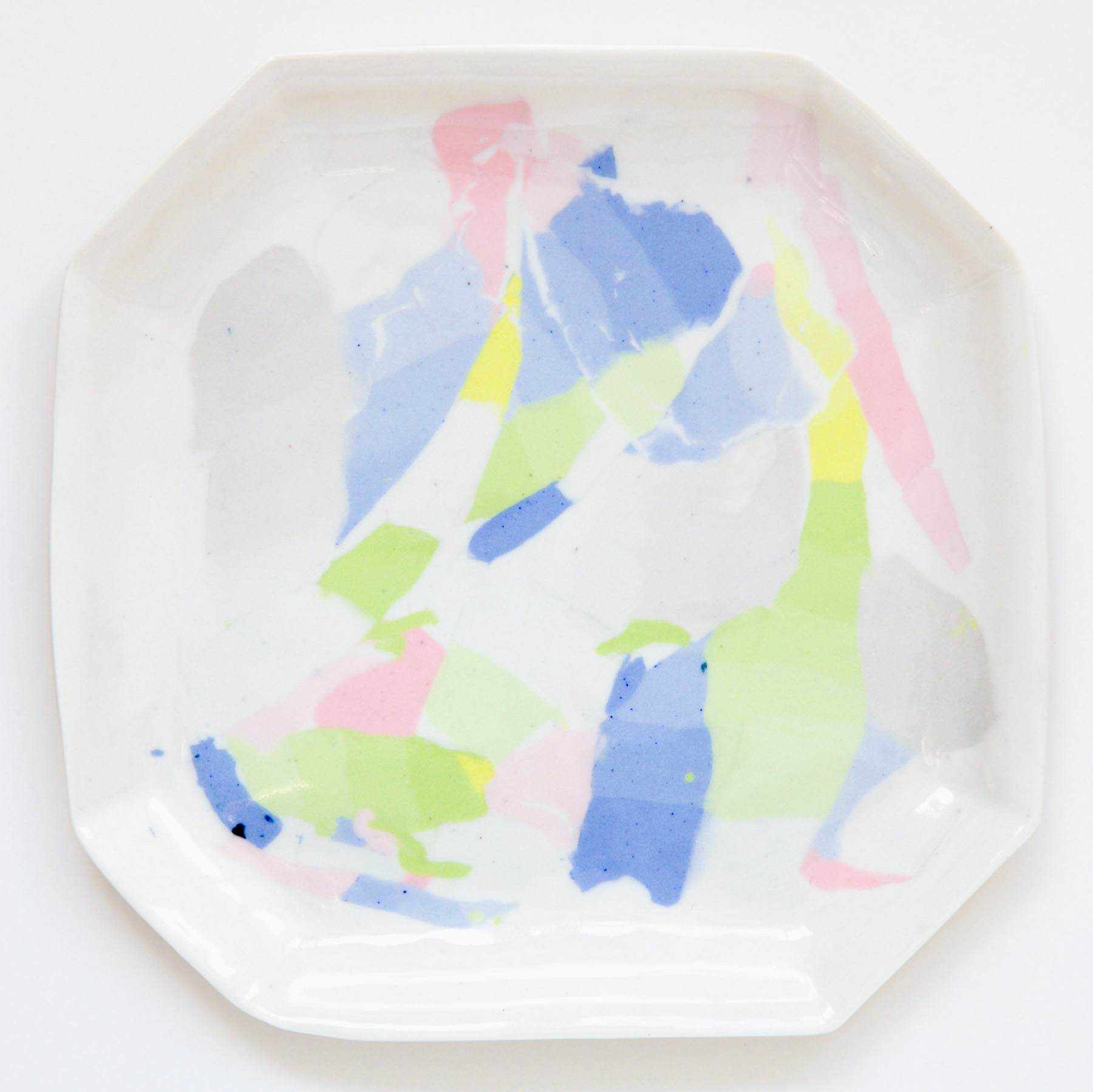 Medium Scrapware Octagonal Plate [120$]