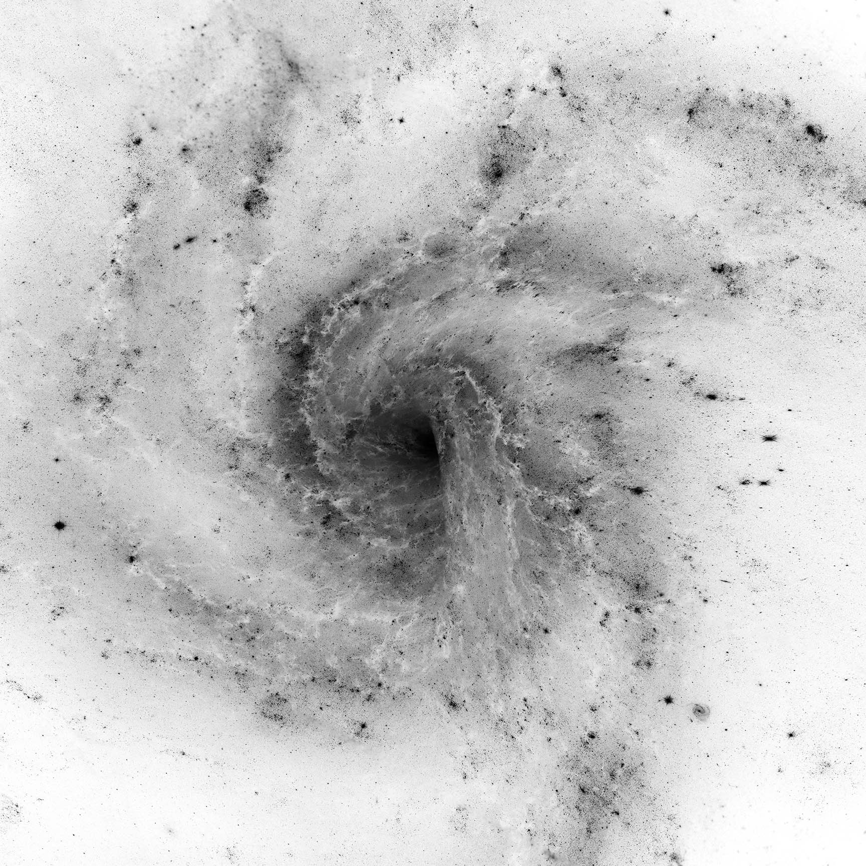Hubble #27, 2013, impressão sobre vinil, 145x145 cm, edição de 5