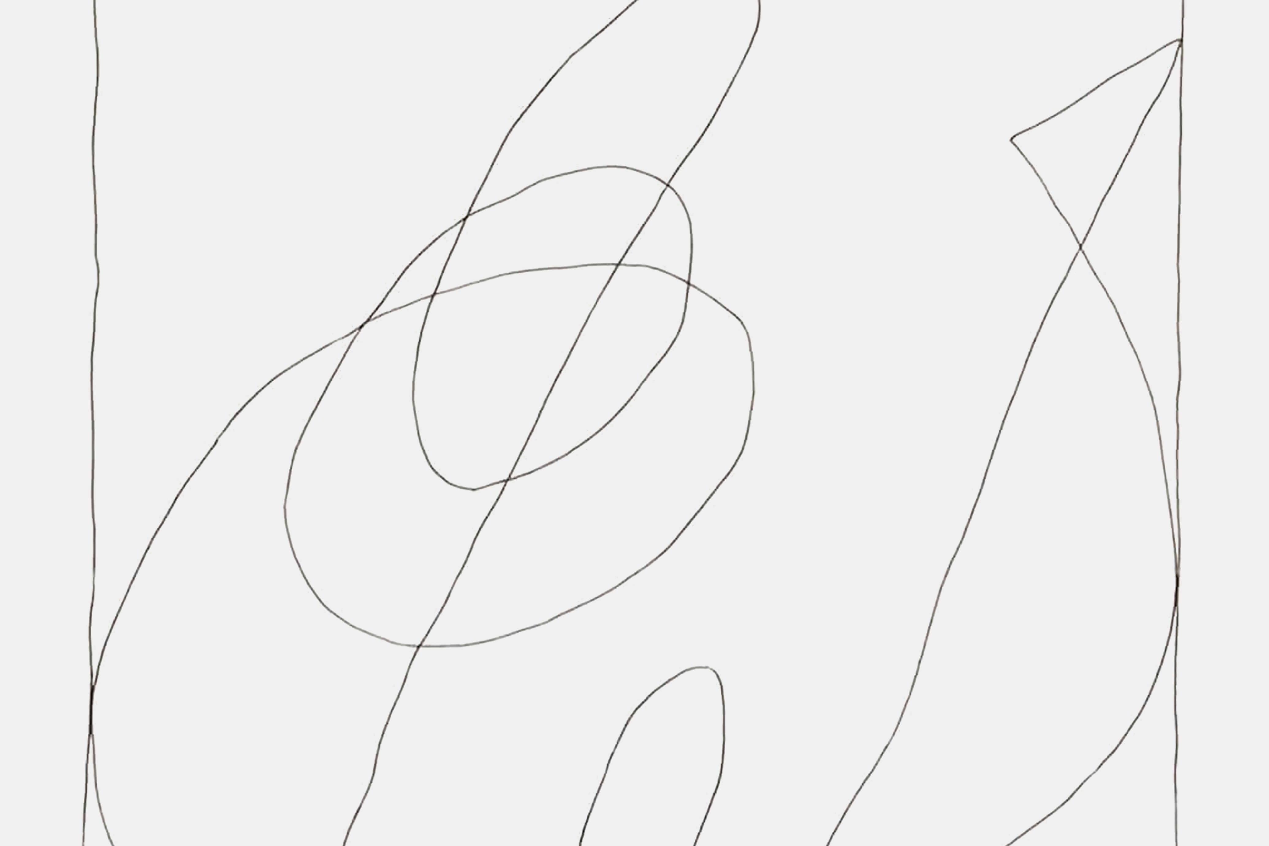 Drawing in Black, G.E.C. Line 1, 2019