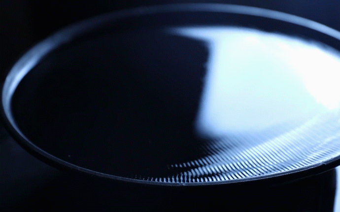 Fig.56. Experiments with water and vibrations.