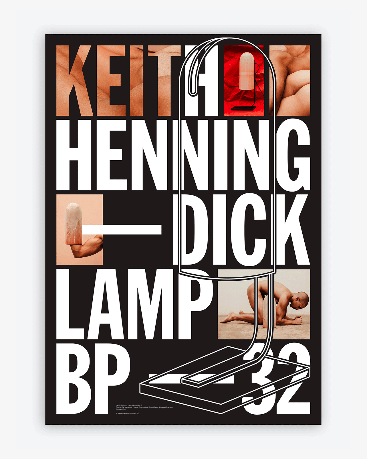 Keith Henning - Dick Lamp Poster, 2019R2,500 (Edition of 20)