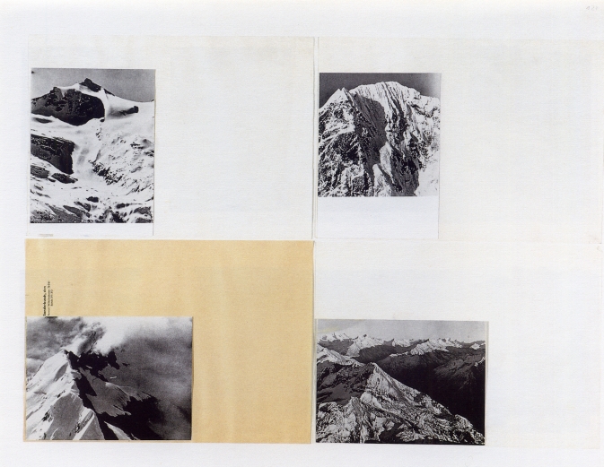 Gerhard Richter's Atlas, Gebirge Mountain Ranges, Painel 12,1968