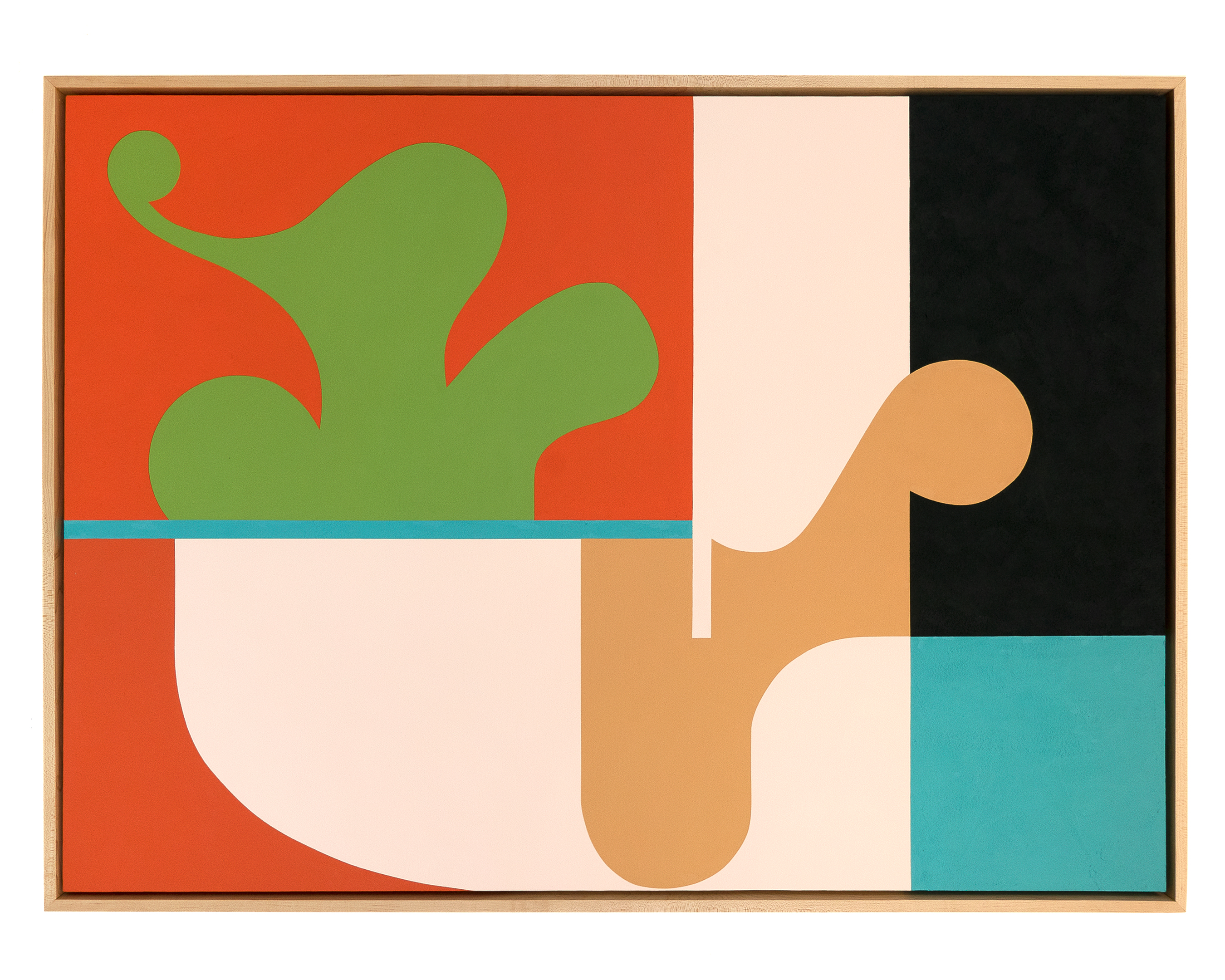 Sigil #1 ( Flag For Babylon ) 33" x 45" (2020)