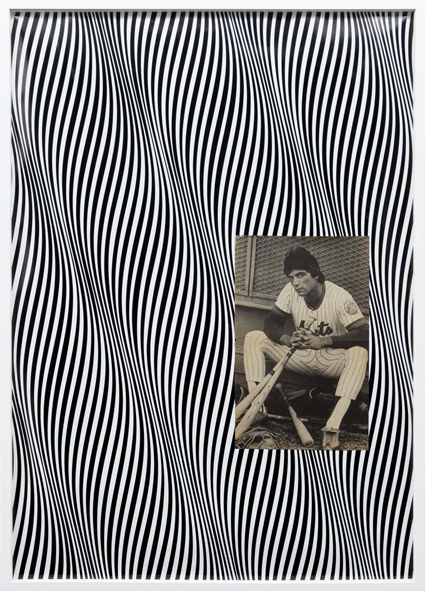 When Bridget meets Lee, collage (found pictures and print), 84x119 cm, 2011.