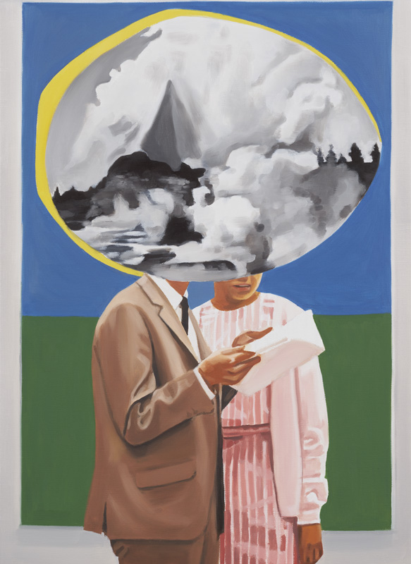 'Egg' 2016, Oil on Linen, 41 x 56 cm