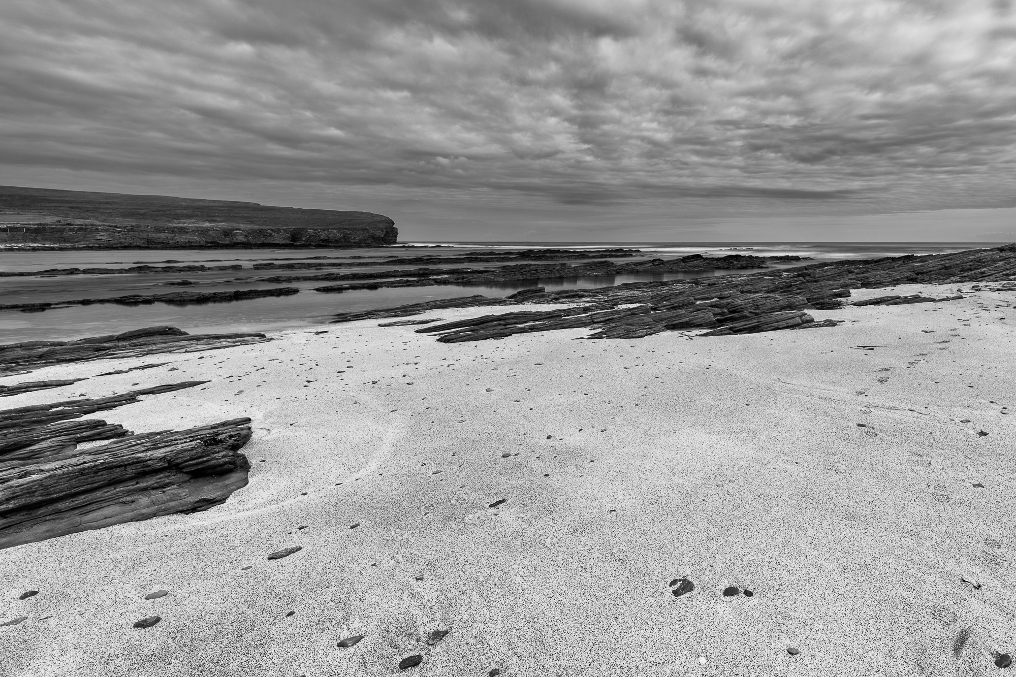 Cote sur l'ile de Skye à coté du site de Skara Brae.