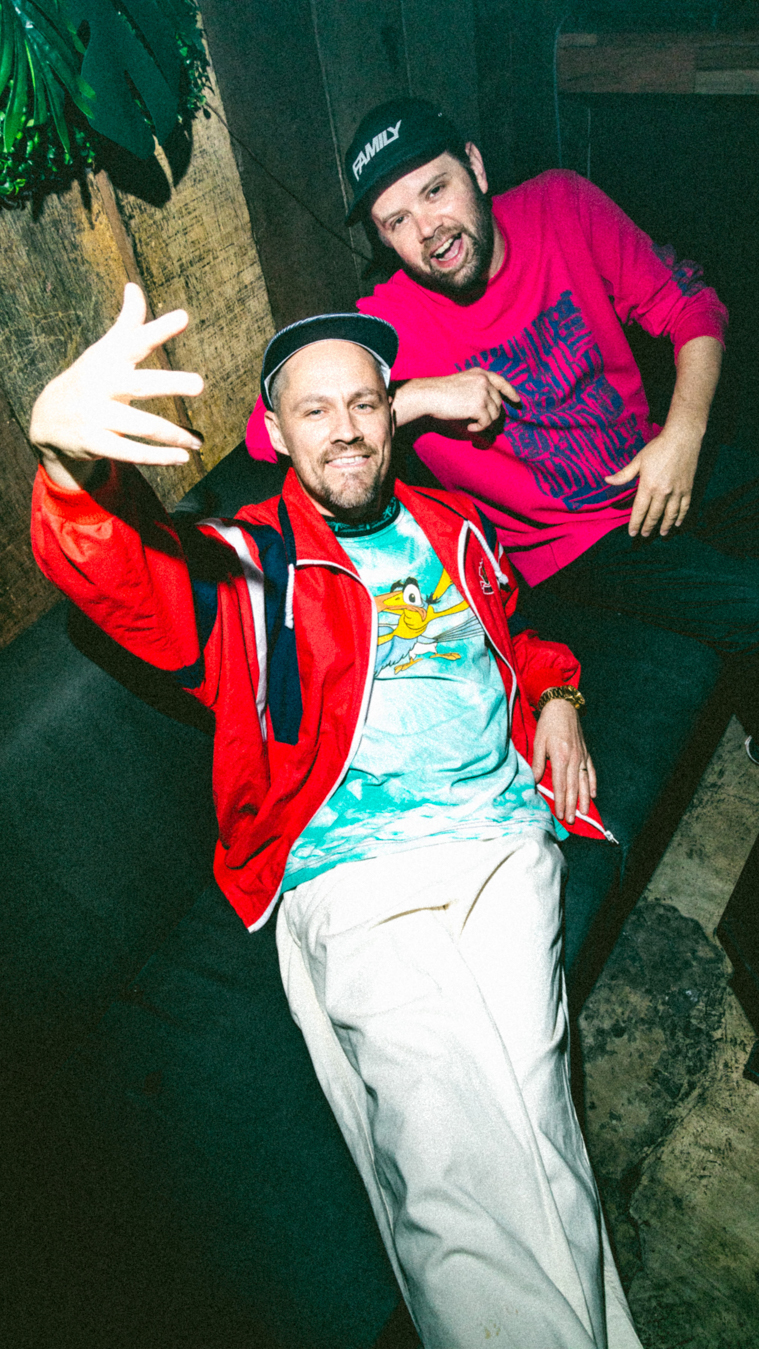 Hermitude backstage at KYO