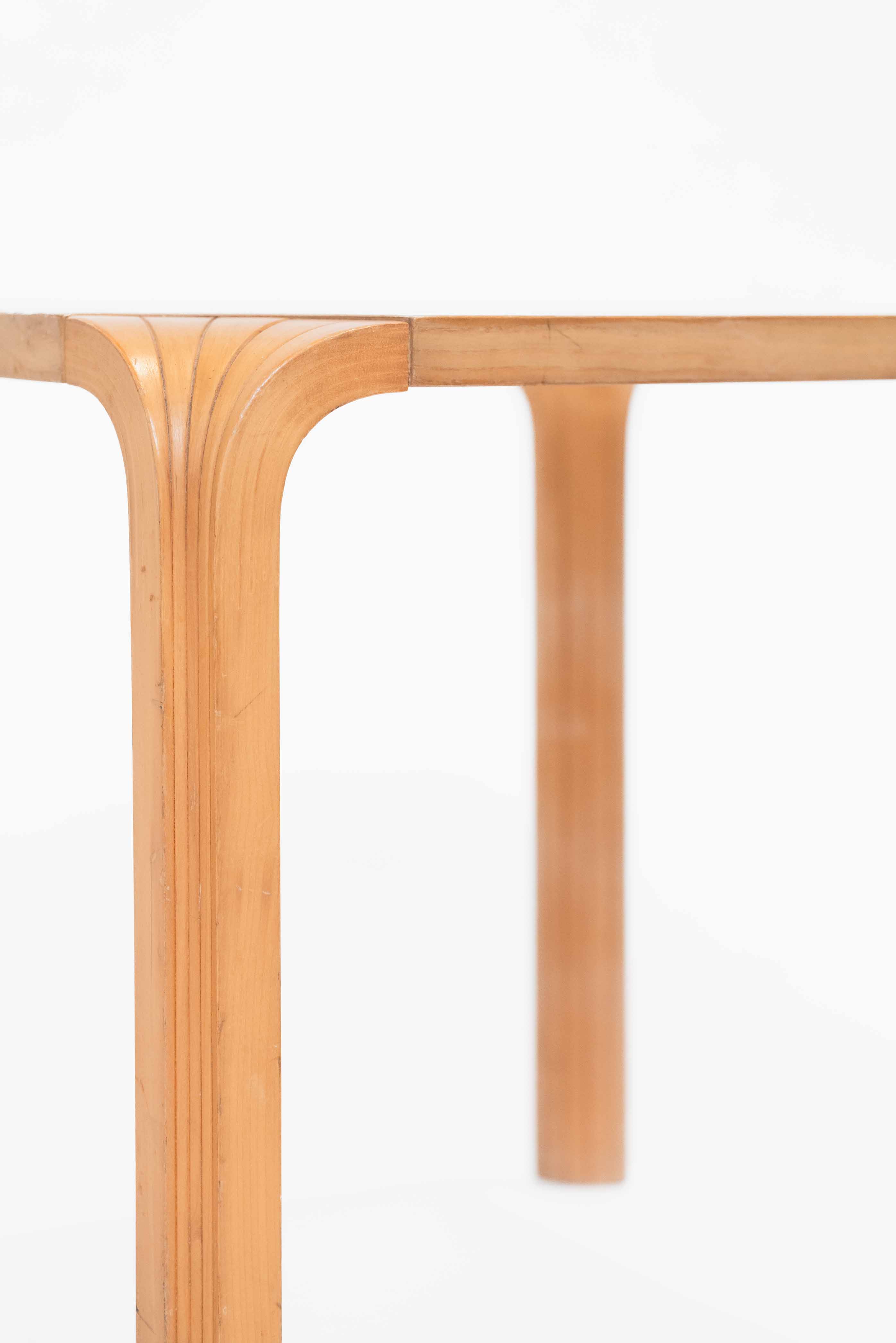 alvar aalto fan leg table x601 for sale