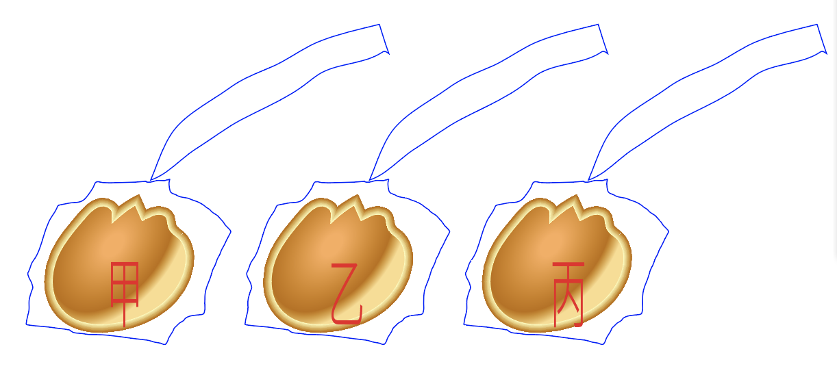 「 3 Expiring Buns 」