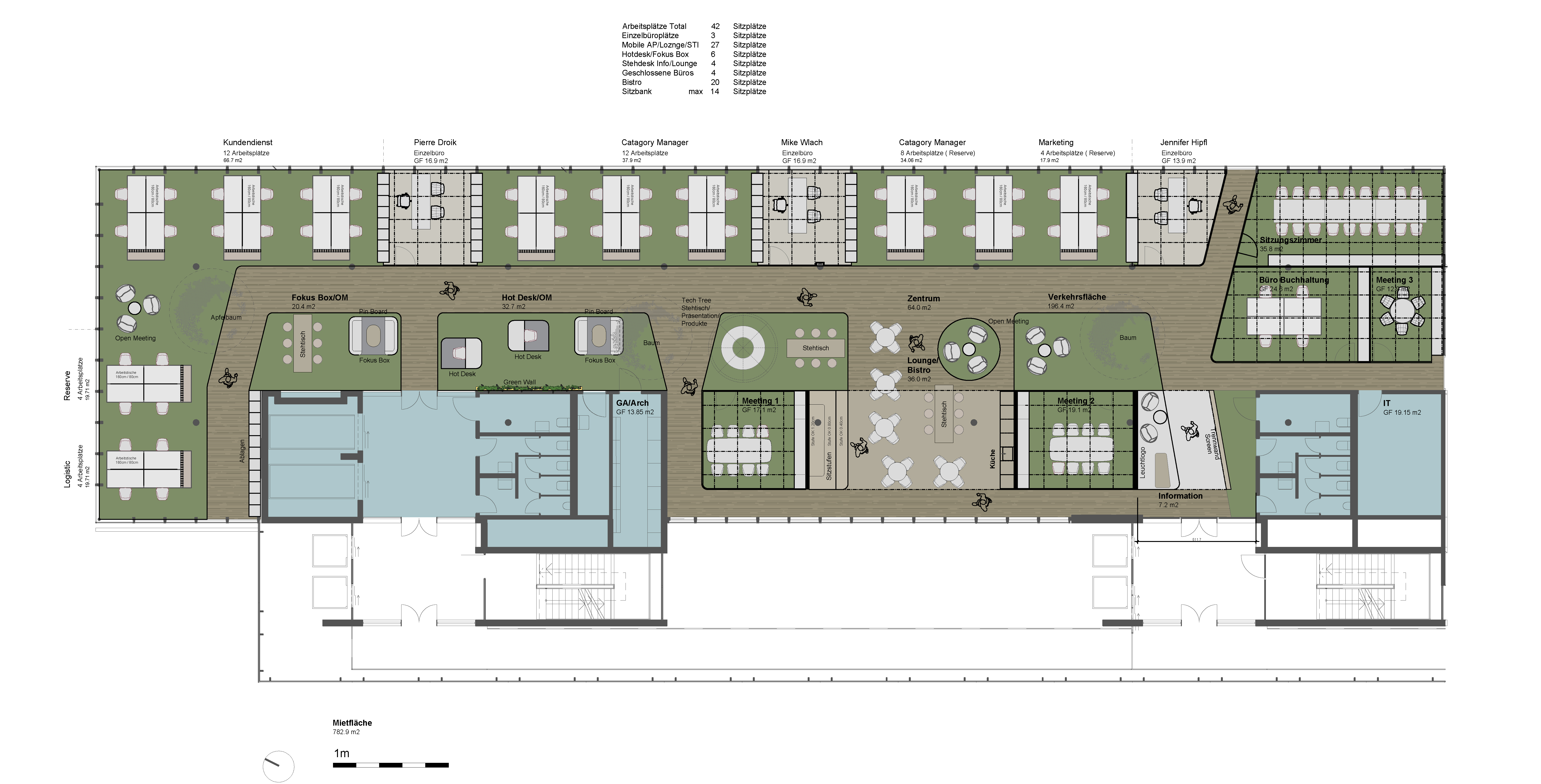 Grundriss Konzeptphase