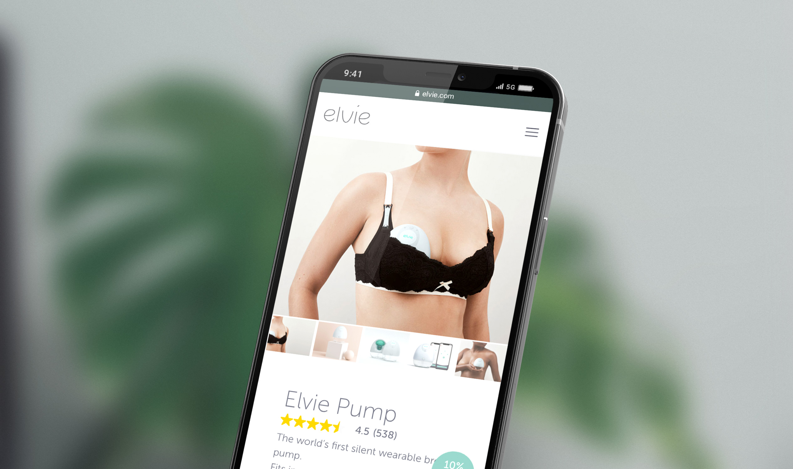 Elvie Pump App - UX/UI & animation - Nestor Pestana