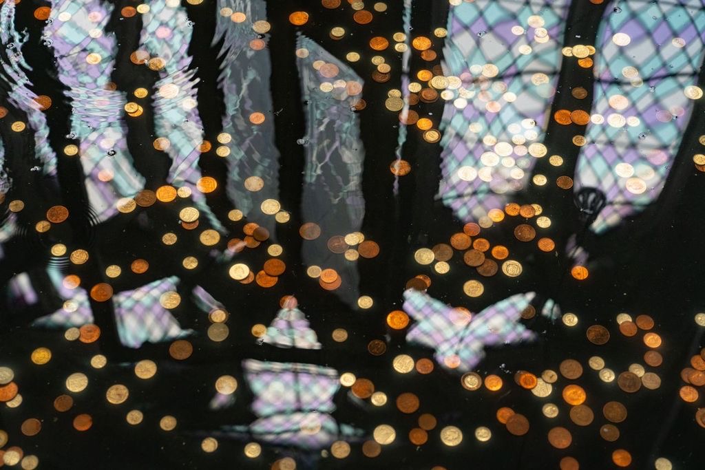 Water me gently, or not (2021) Installation and set for live performance showing at Goldsmiths Degree Show 2021