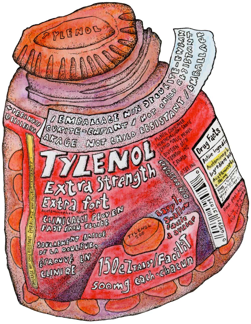 tylenol bottle