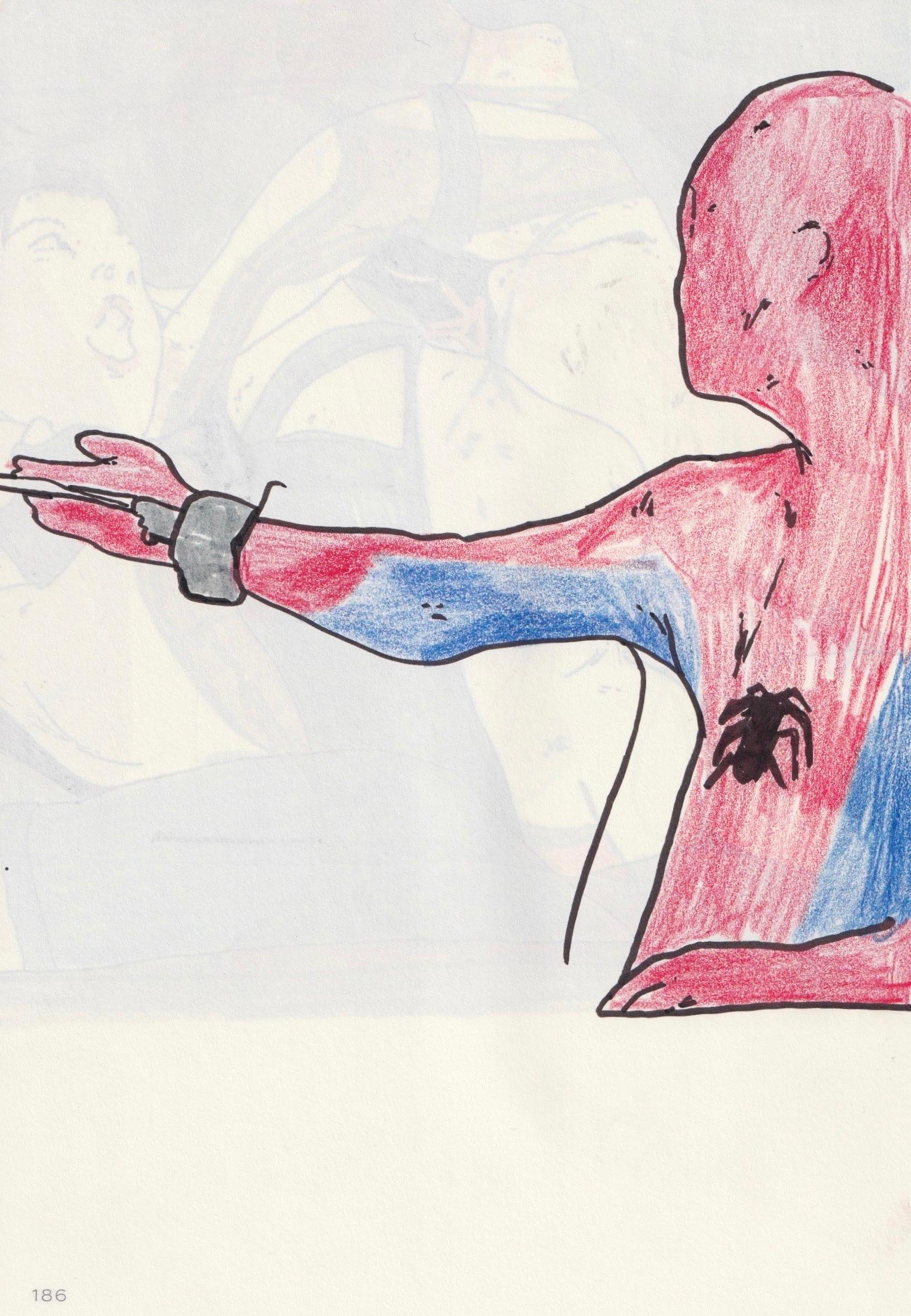 Untitled 91, 14.5x21cm, mixed media