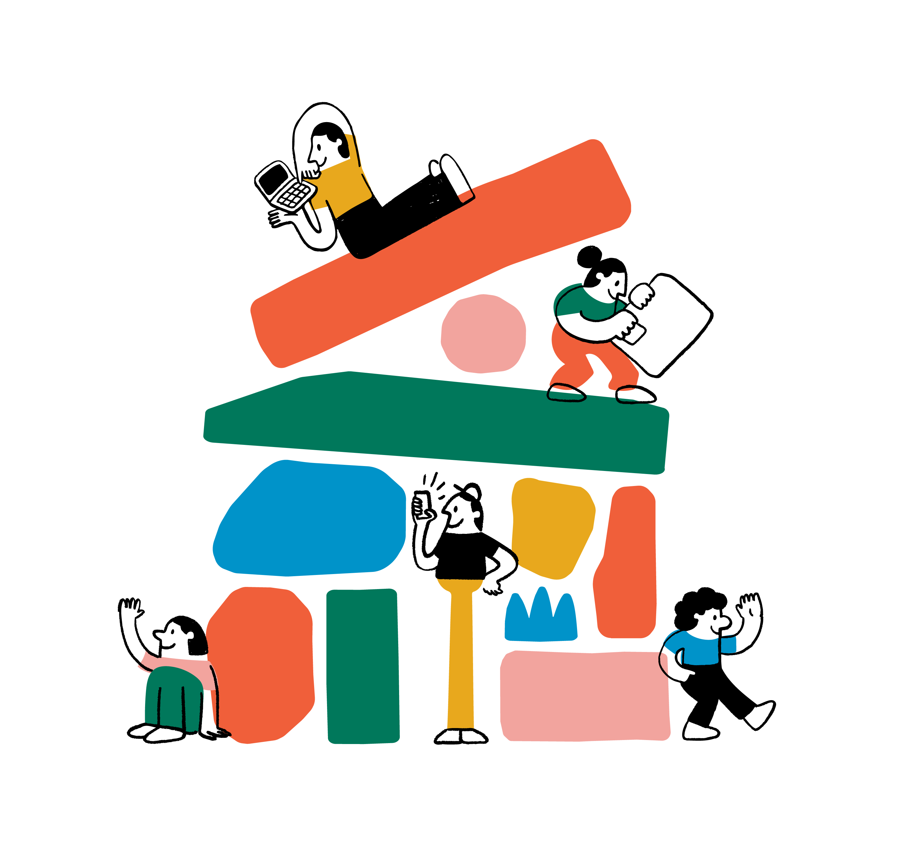 Lithic Brand Illustrations