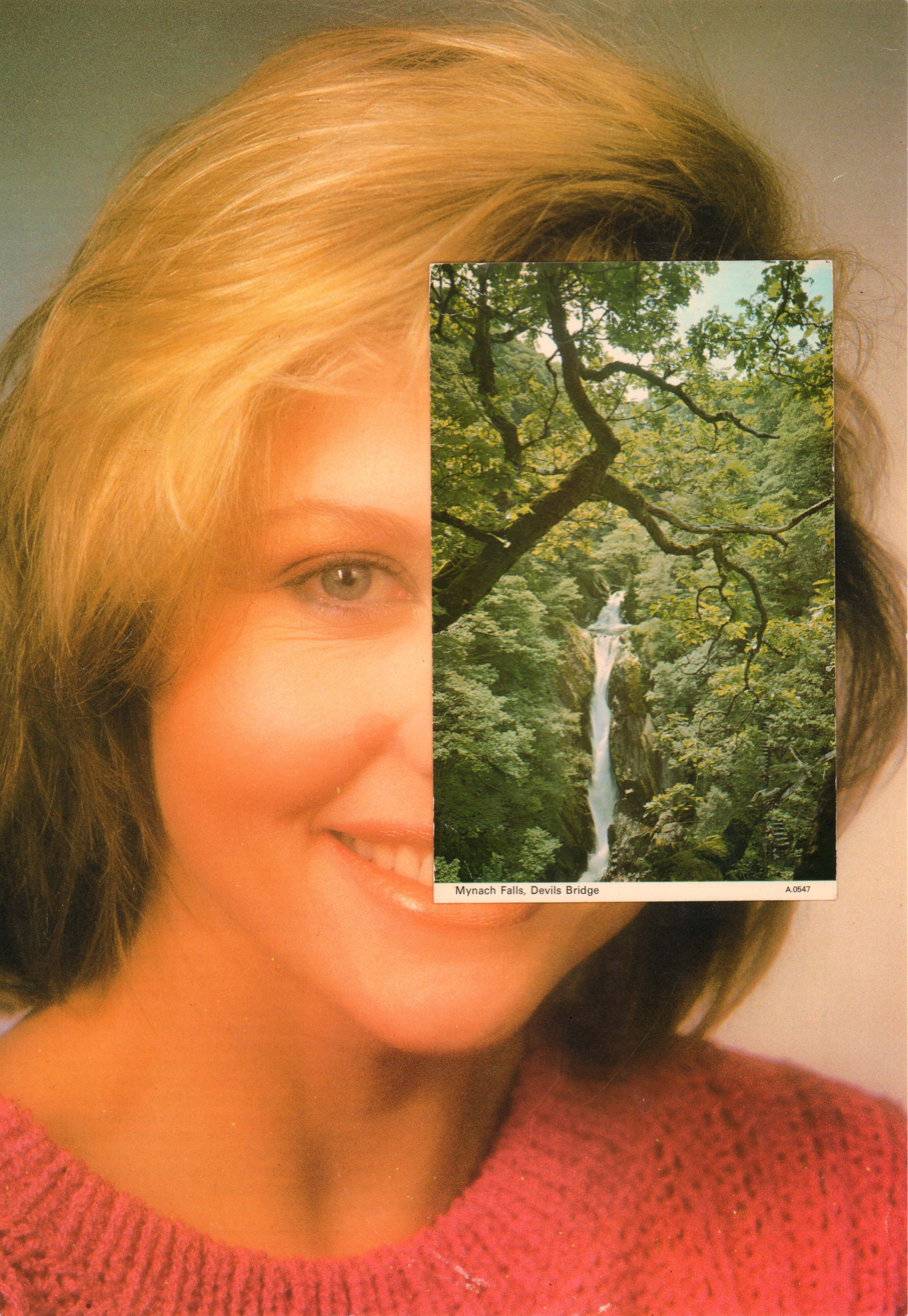 Cry Me a Waterfall, 2019, photomontage, 25 x 37 cm