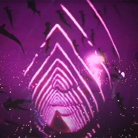 VOLCHOK final fantasy video mapping