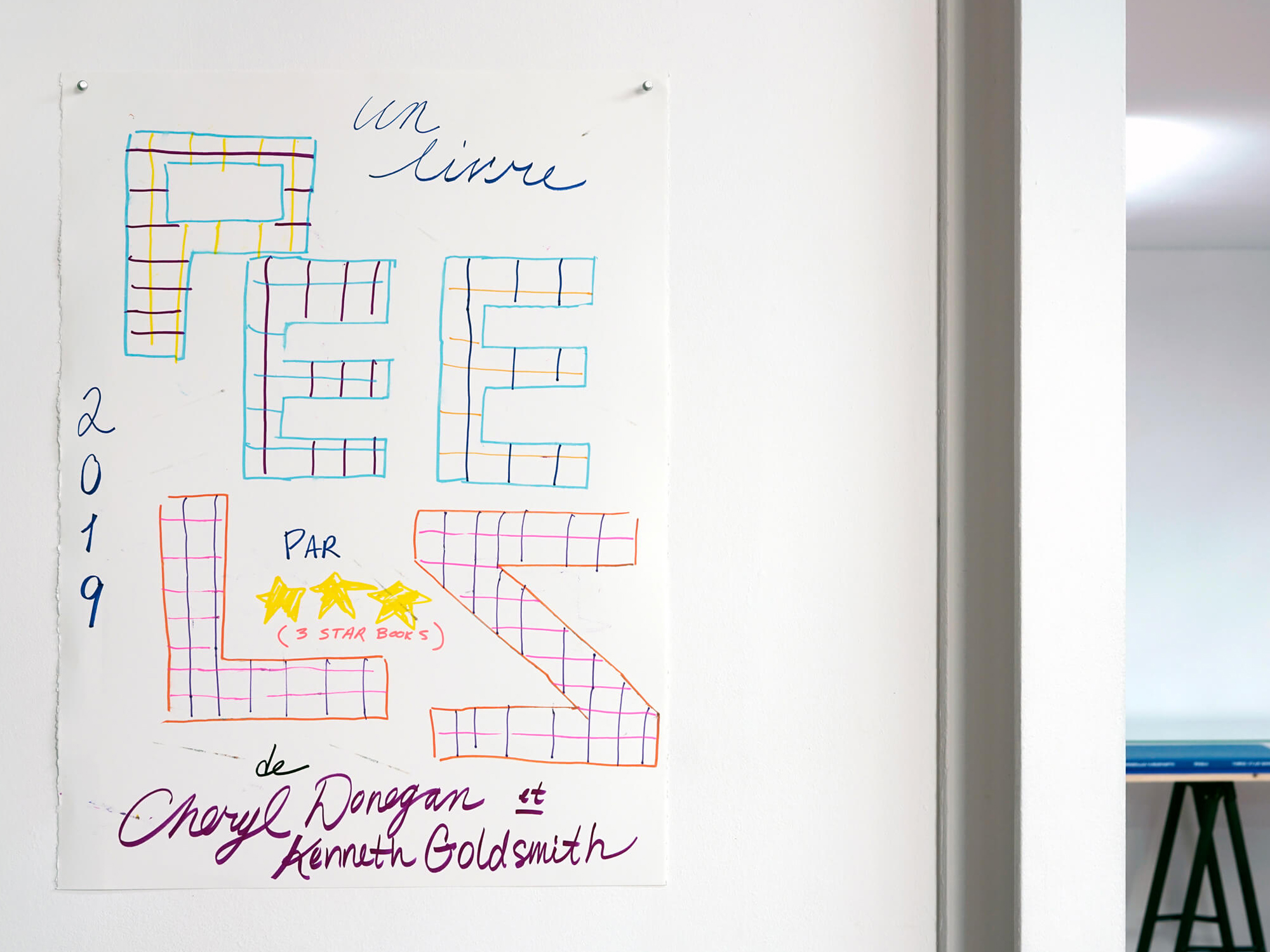 Cheryl Donegan & Kenneth Goldsmith, “Peels” | Three Star Books | November/December 2019