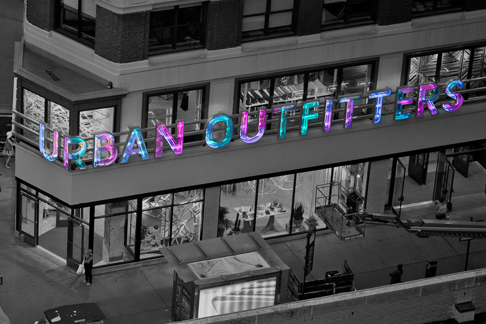 UO Herald Square Neon