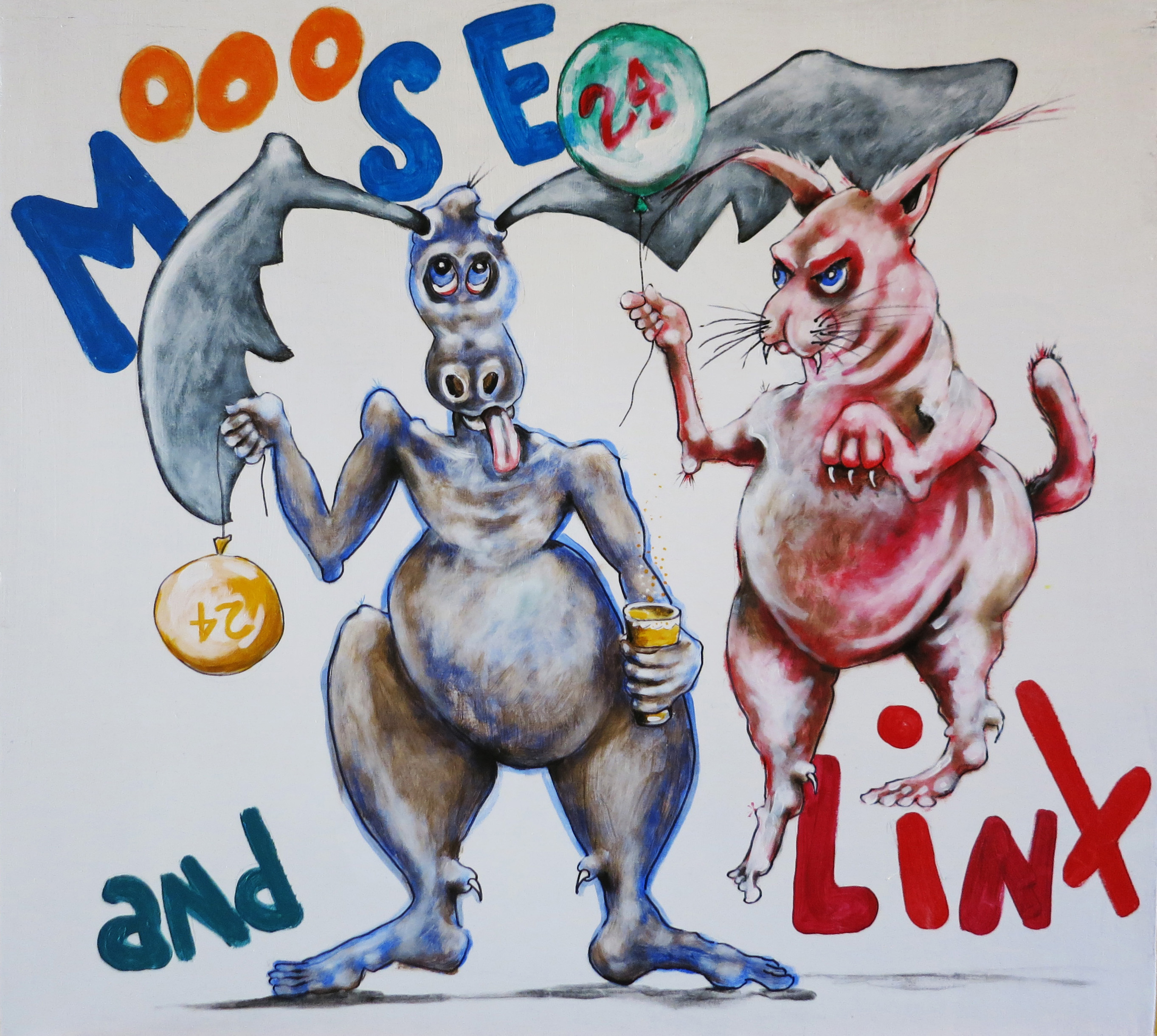  Acrylic on panel – 30” x 34” 