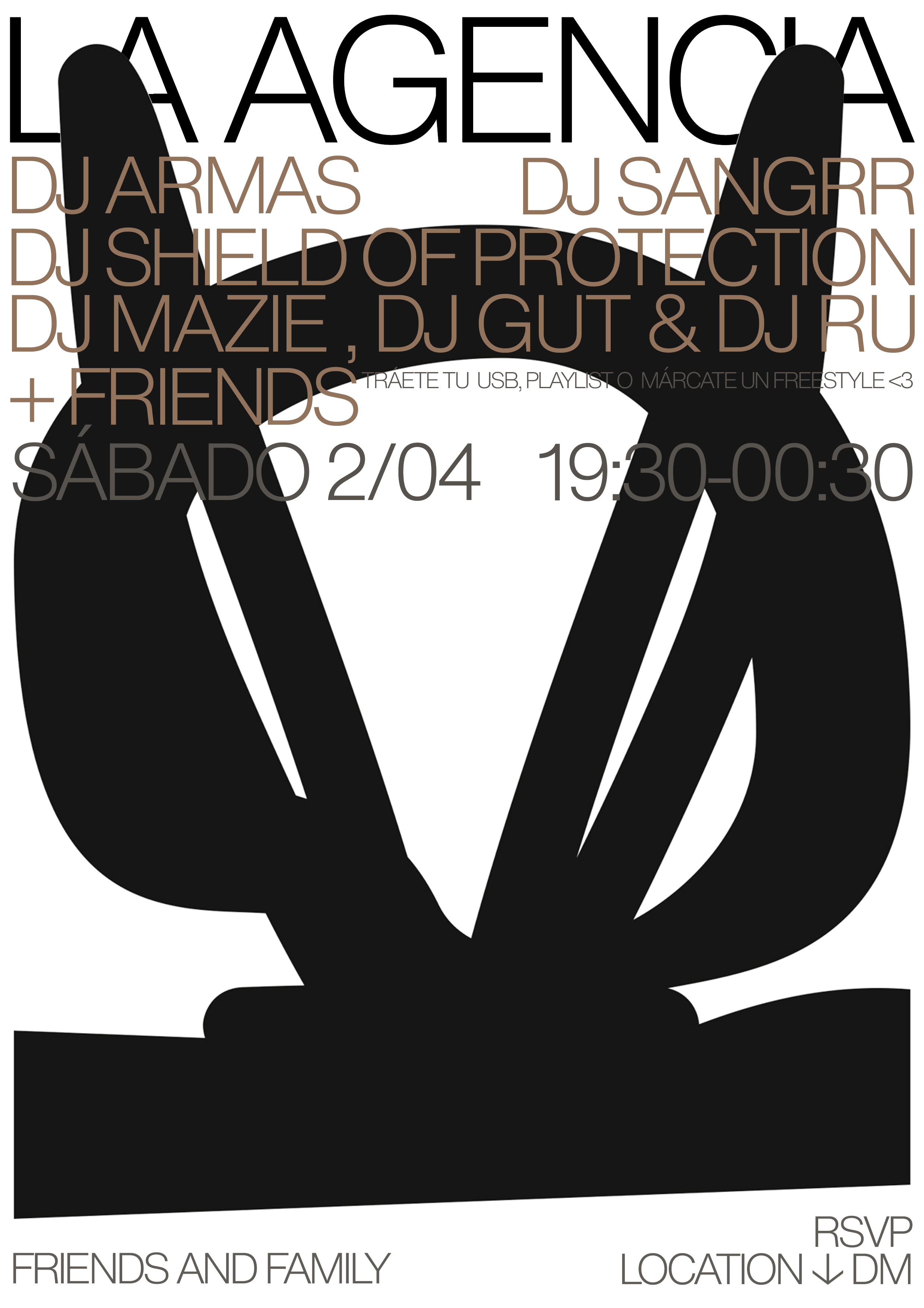 La Agencia flyer (2022)