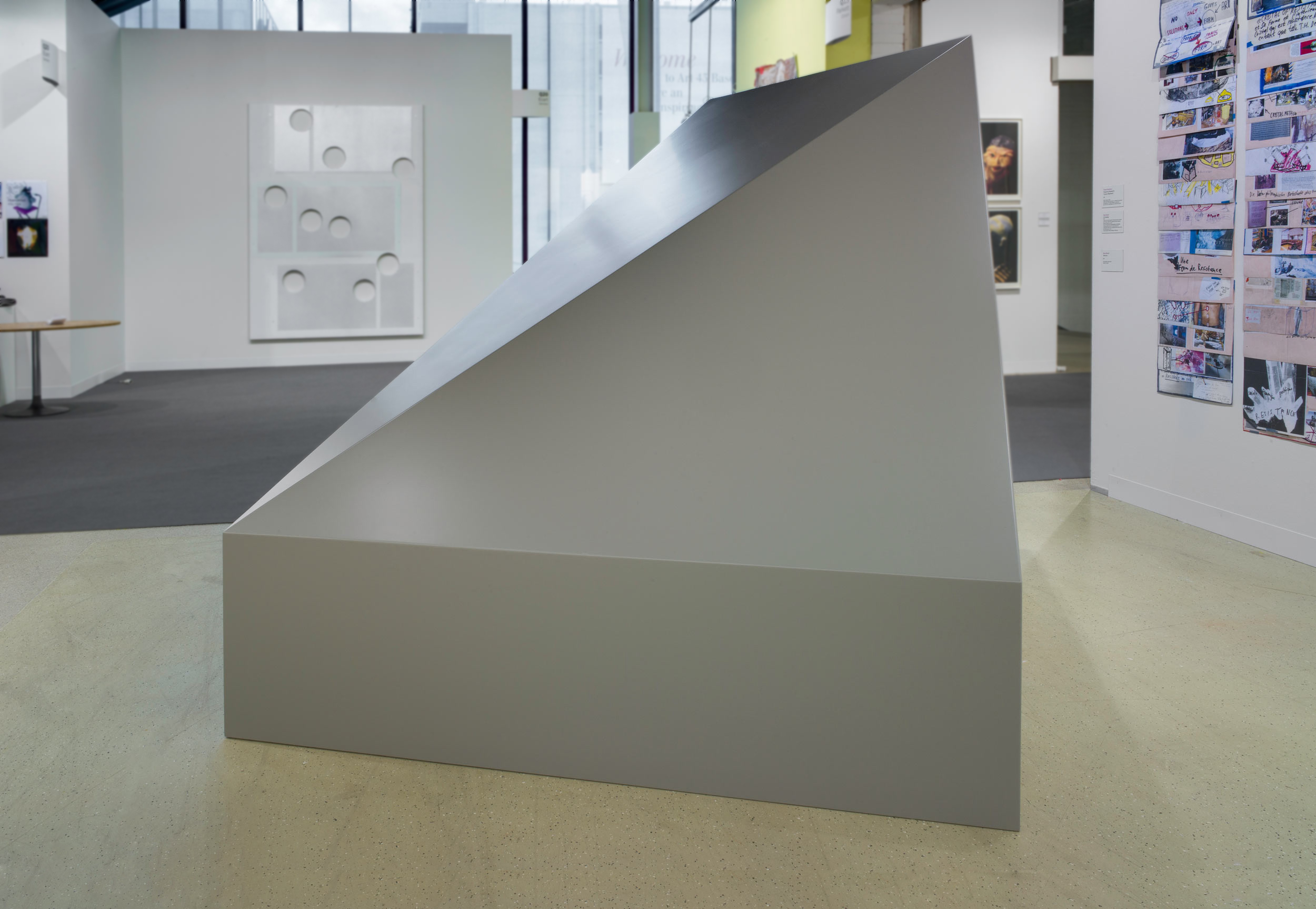 Toblerone (Aluminum Sculpture)