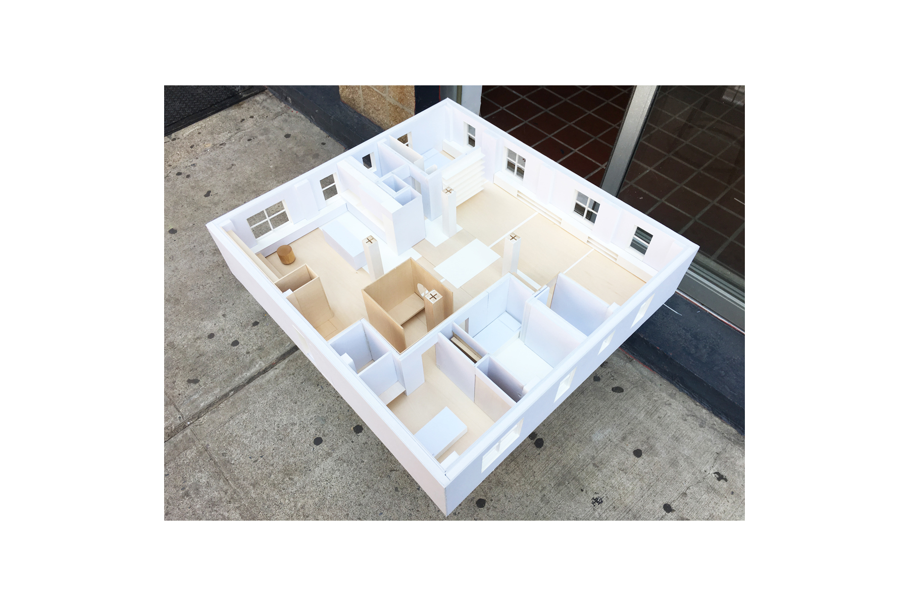 ● Axon of physical model / Lower East Side Apartment / Davies Toews / Role: Project Manager / New York, NY (2016-18)