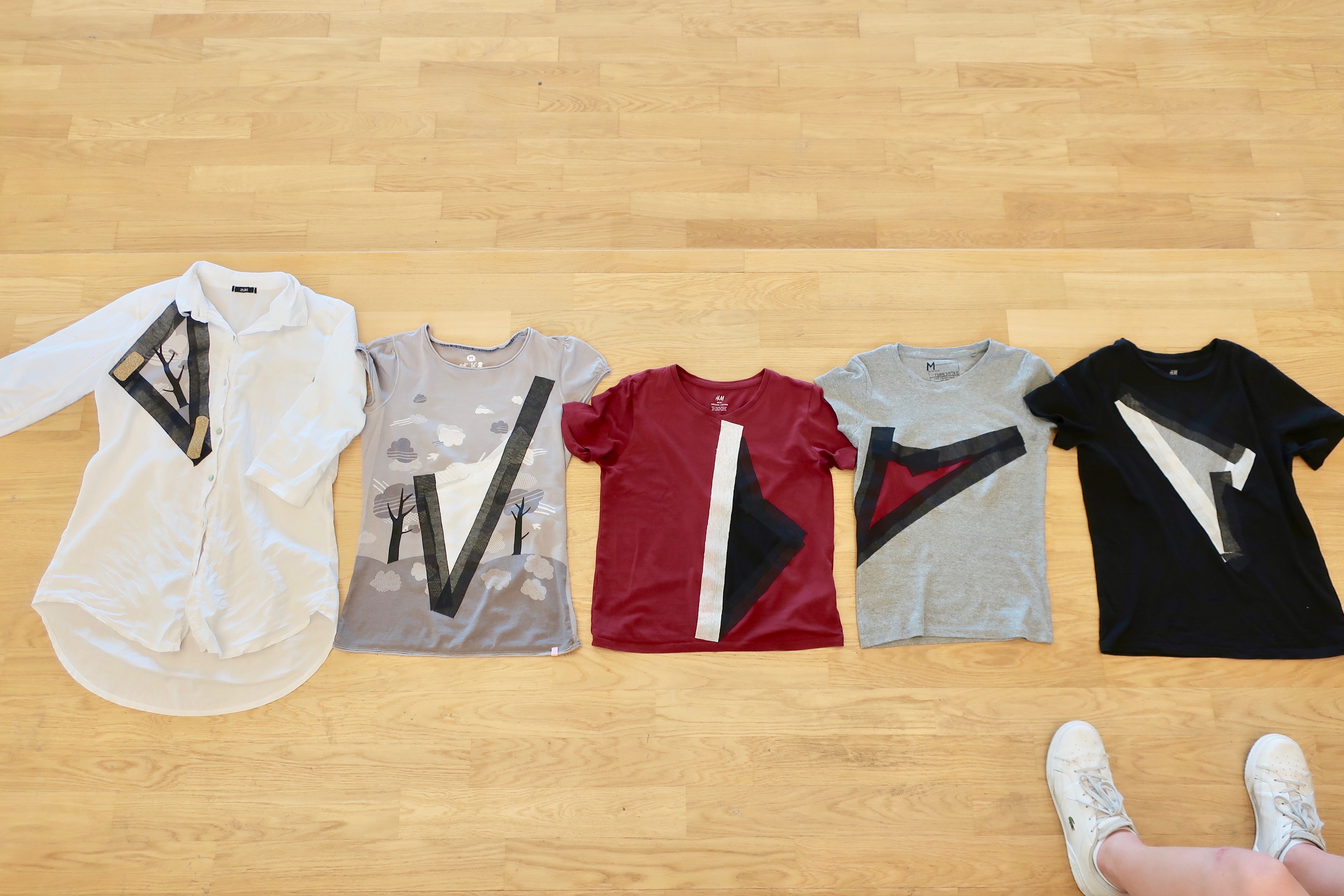 Opening Clothes with students at 4eGym highschool, Amsterdam