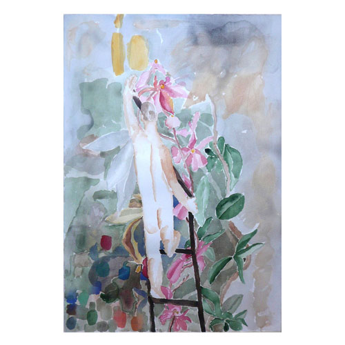 IO 1992, watercolor on paper, 70cm x 50cm