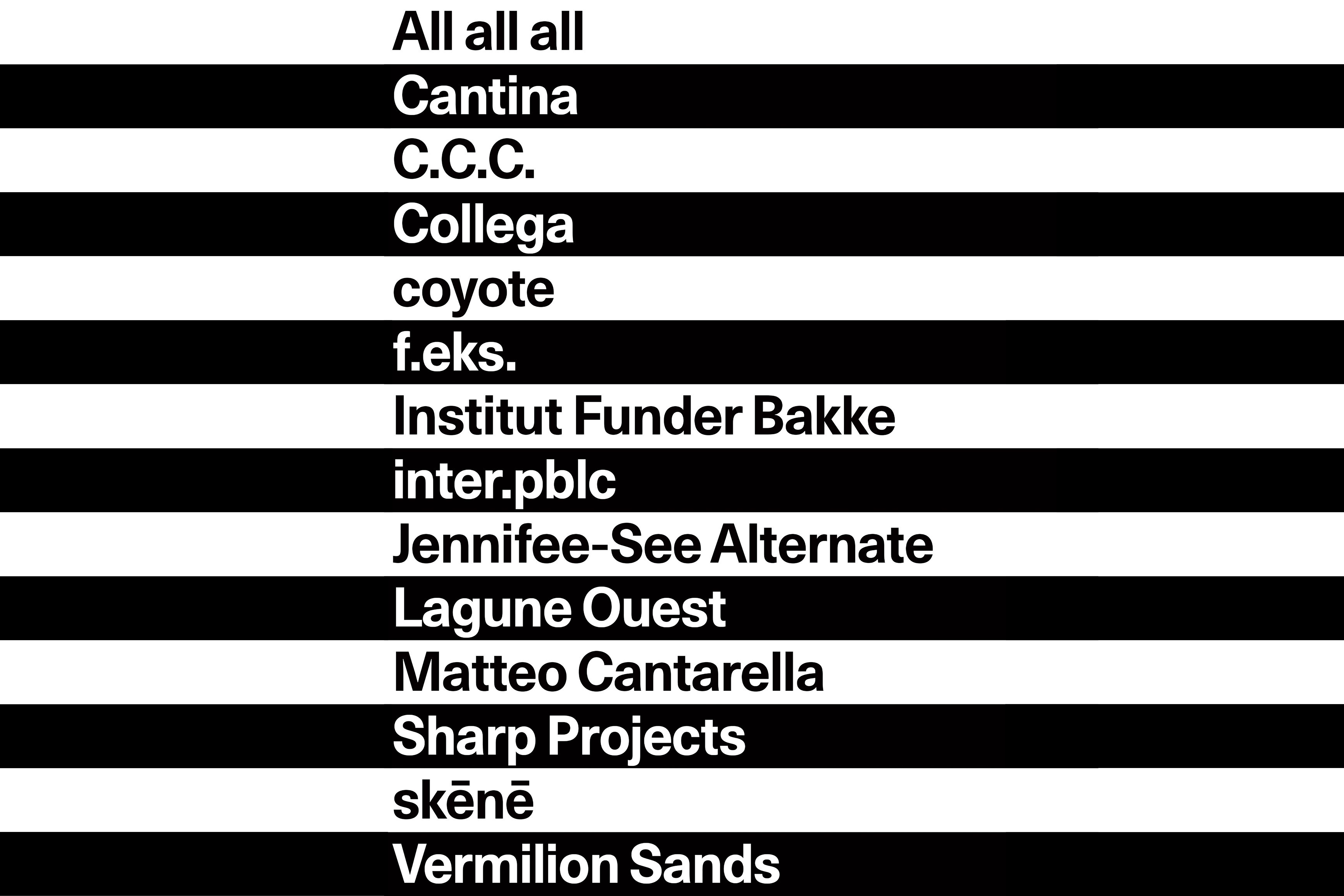 Under - Festival for Art Spaces, Simian, "S for Sound, S for Solidarity", f.eks., Copenhagen, 2025